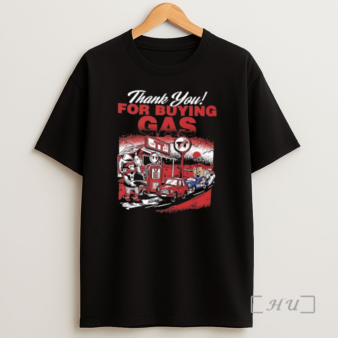 Officials Texas Tech Red Raiders Thank You Byu Cougars For Buying Gas 2 Sided Shirt Sweatshirt Tee