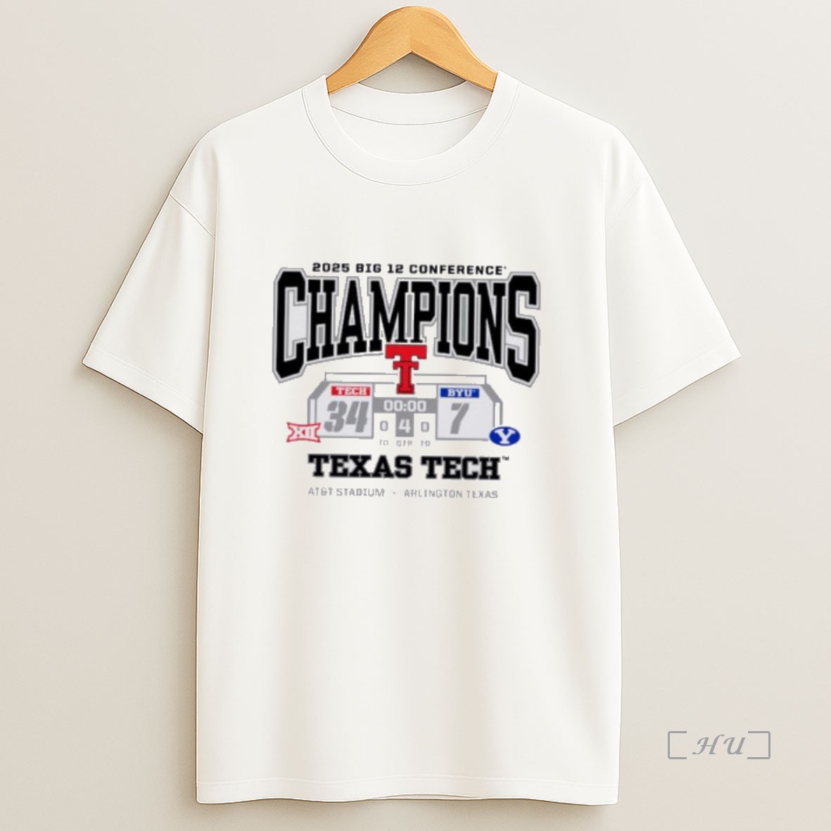 Officials Texas Tech Red Raiders Vs Byu Cougars 2025 Big 12 Conference Champions Premium Shirt Sweatshirt Tee