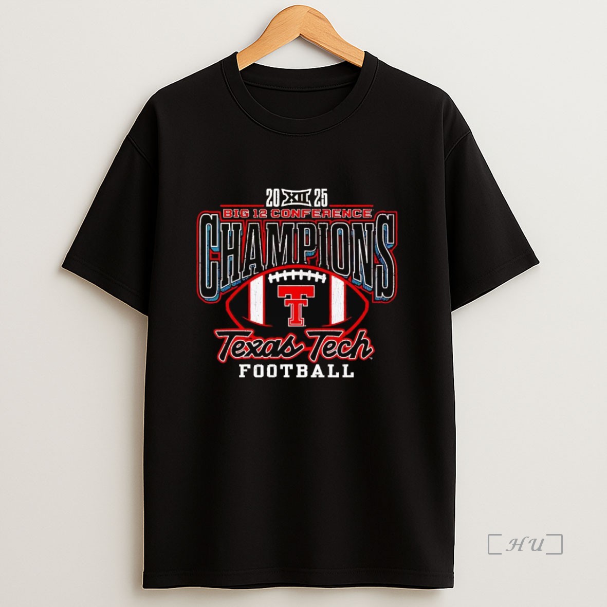 Officials Texas Tech Football 2025 Big 12 Conference Champions Premium Shirt Sweatshirt Tee