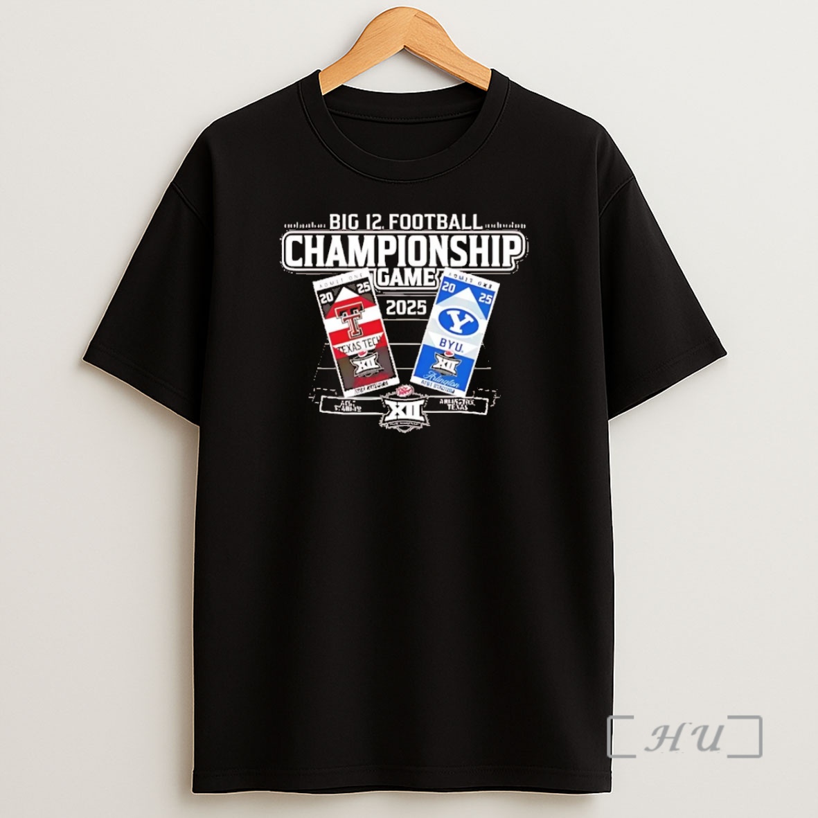 Officials Texas Tech Vs Byu Big 12 Football Championship Game 2025 Chriast Premium Shirt Sweatshirt Tee