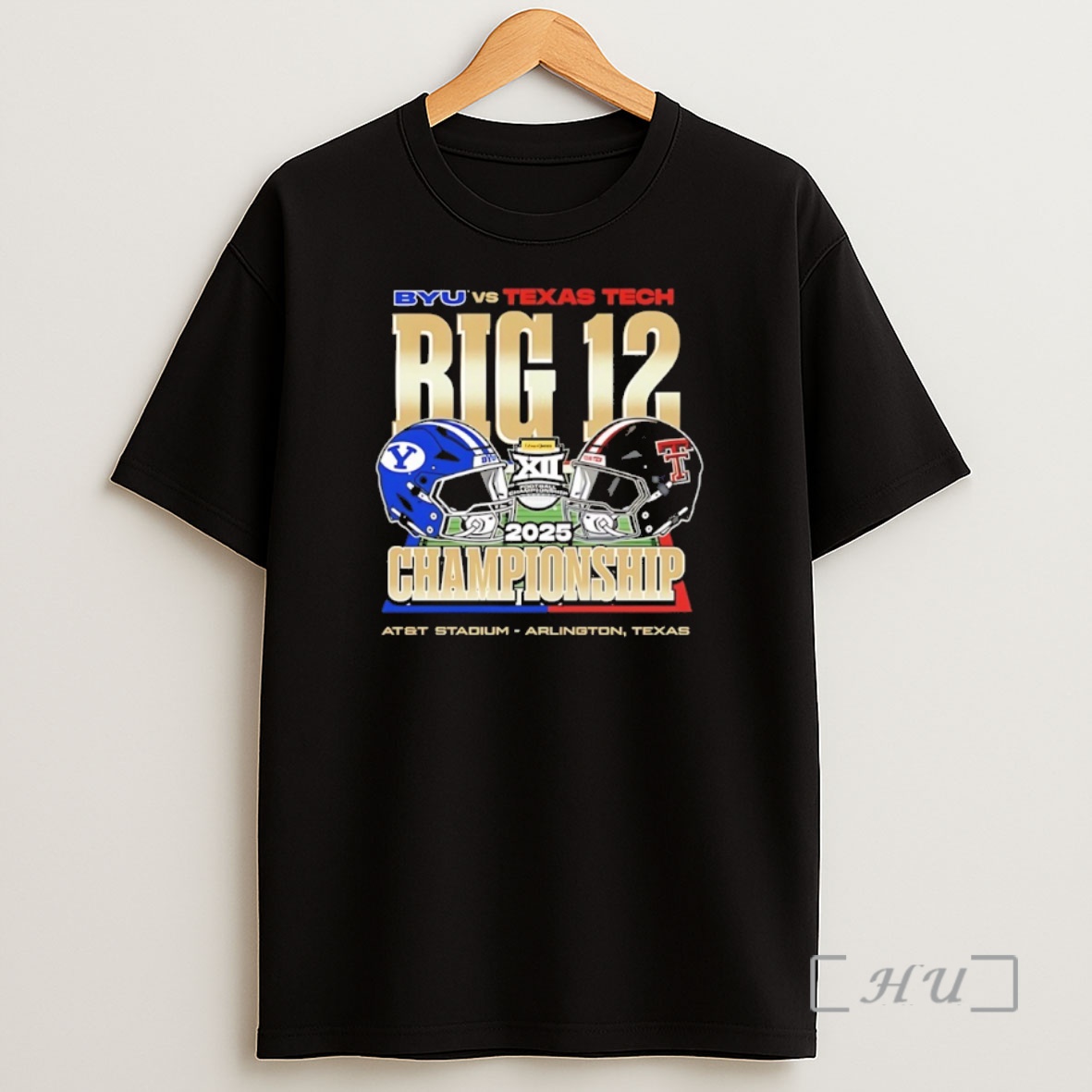 Officials Texas Tech Vs Byu Cougars Big 12 Football Championship Helmets 2025 Premium Shirt Sweatshirt Tee