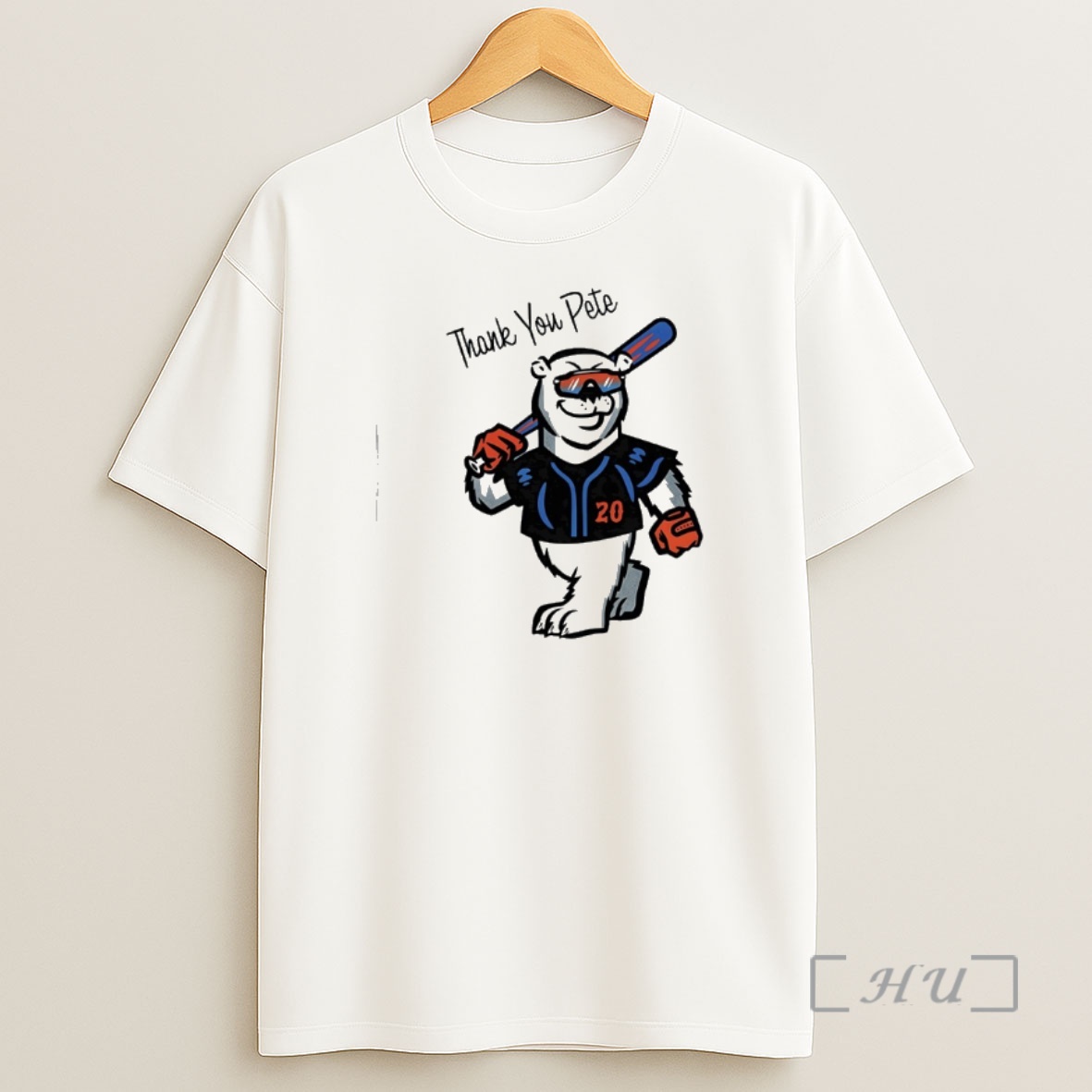 Officials Thank You Pete Alonso Polar Bear New York Mets Shirt Sweatshirt Tee