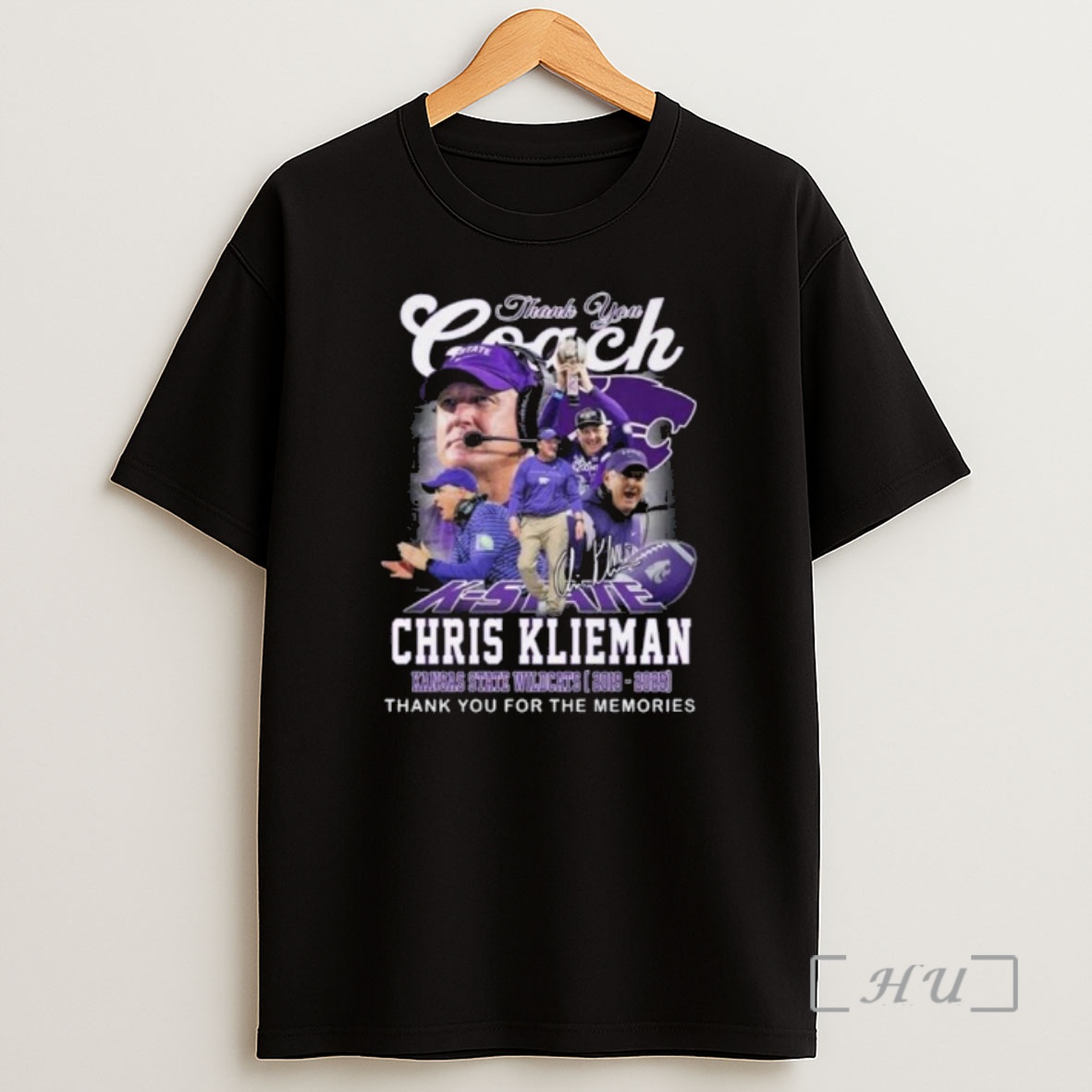Officials Thanks You Coach Chris Klieman Kansas State Wildcats 2019 2025 Vintage Premium Shirt Sweatshirt Tee