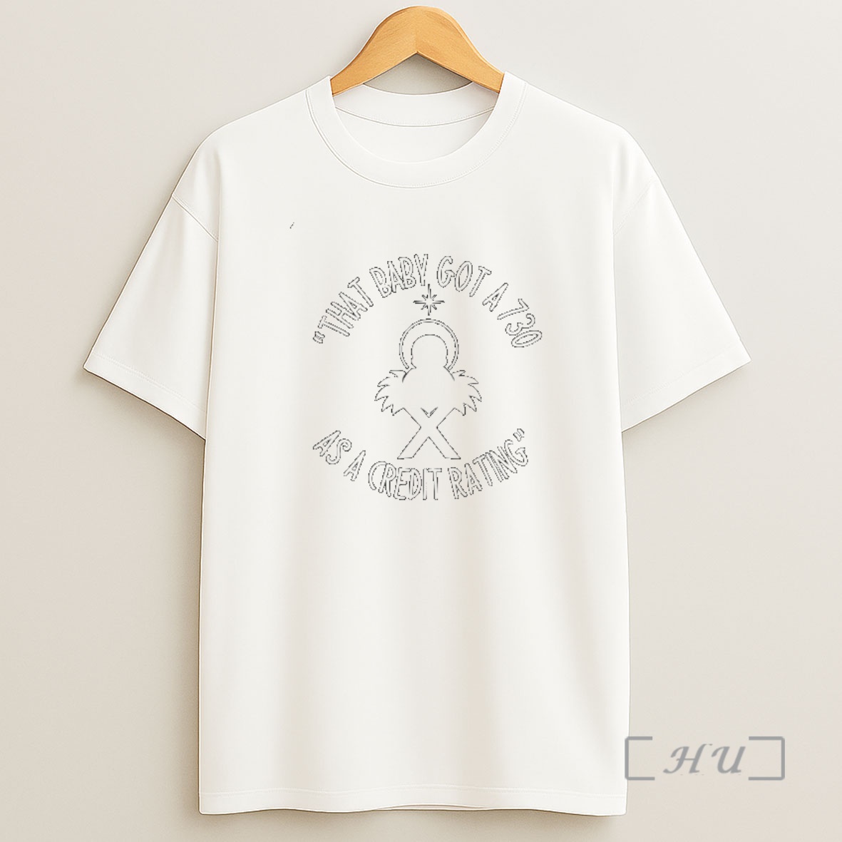 Officials That Baby Got A 738 As A Credit Rating Ornaments Shirt Sweatshirt Tee
