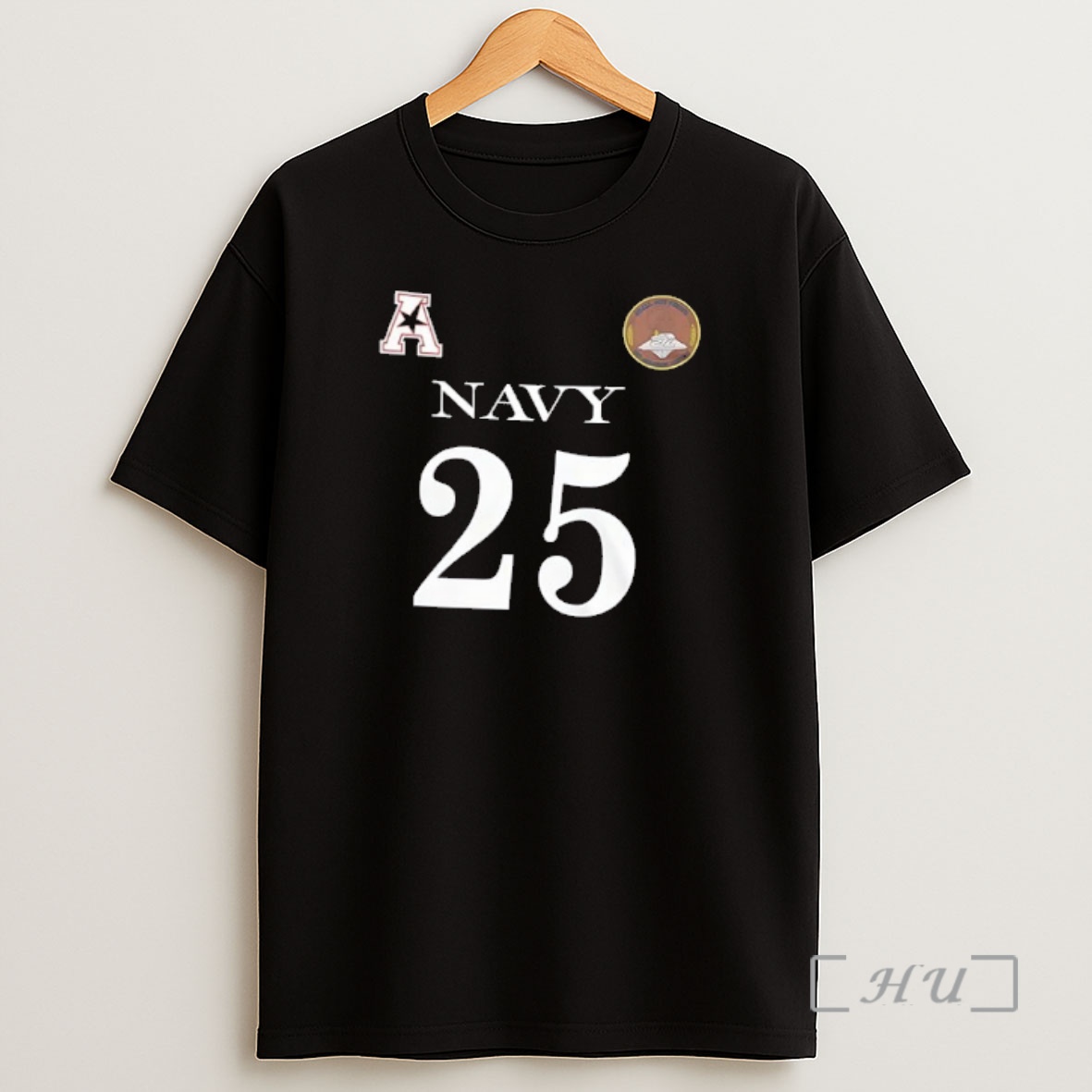 Officials The 25 Navy Midshipmen 250th Anniversary 2 Sided Shirt Sweatshirt Tee