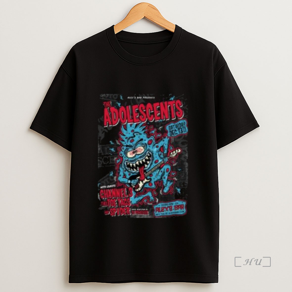 Officials The Adolescents Event Long Beach On December 13 2025 Circle Black Premium Shirt Sweatshirt Tee