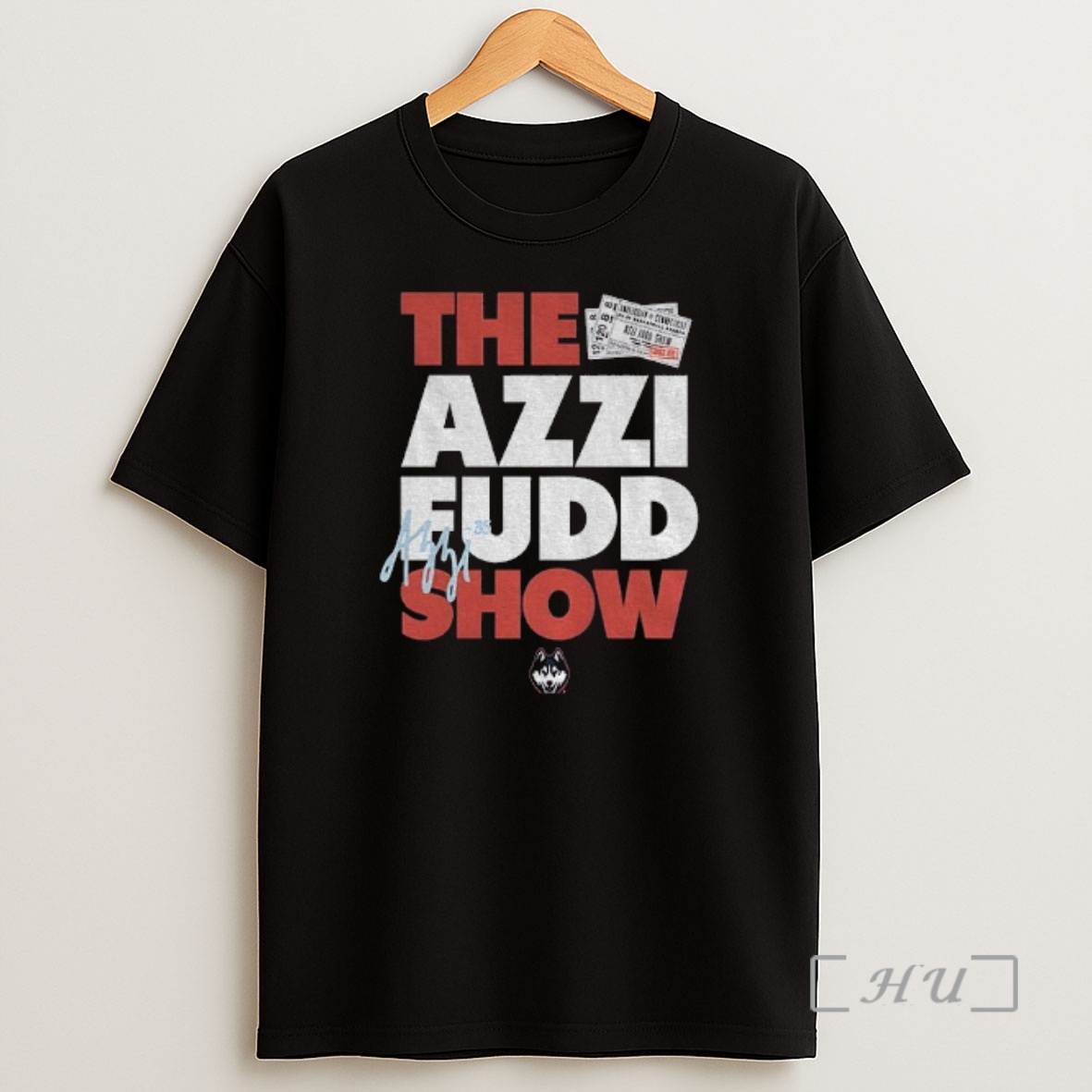 Officials The Azzi Fudd Show Uconn Huskies Basketball Signature Shirt Sweatshirt Tee