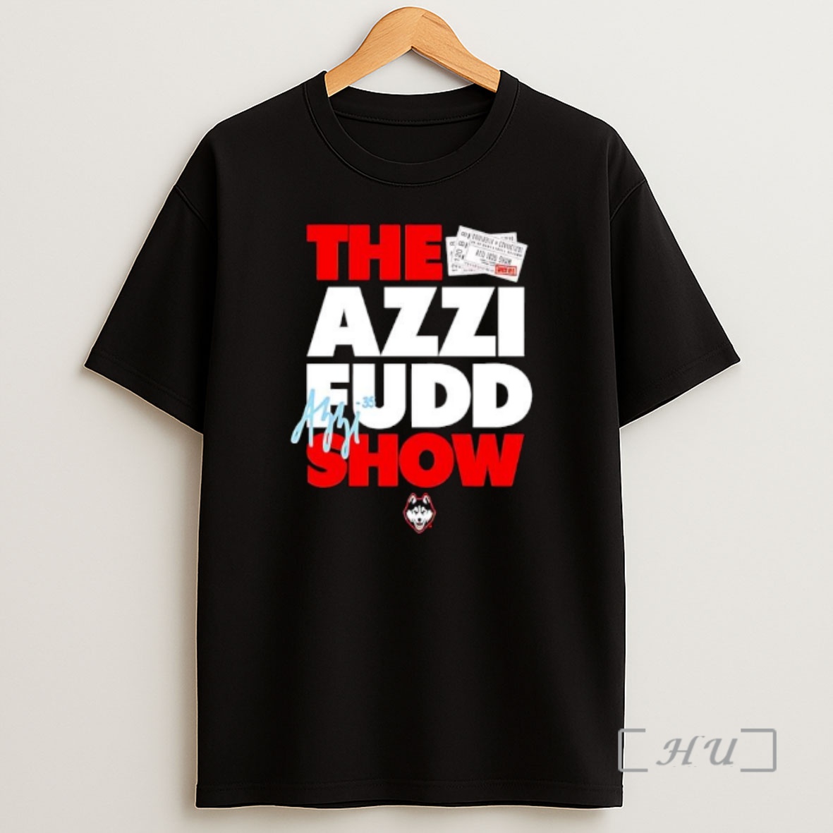 Officials The Azzi Fudd Show Washington Huskies Ornaments Shirt Sweatshirt Tee