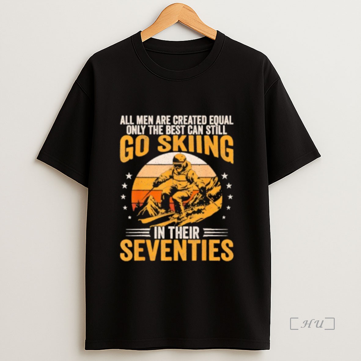 Officials The Best Men Still Go Skiing In Their Seventies Funny Ski Premium Shirt Sweatshirt Tee