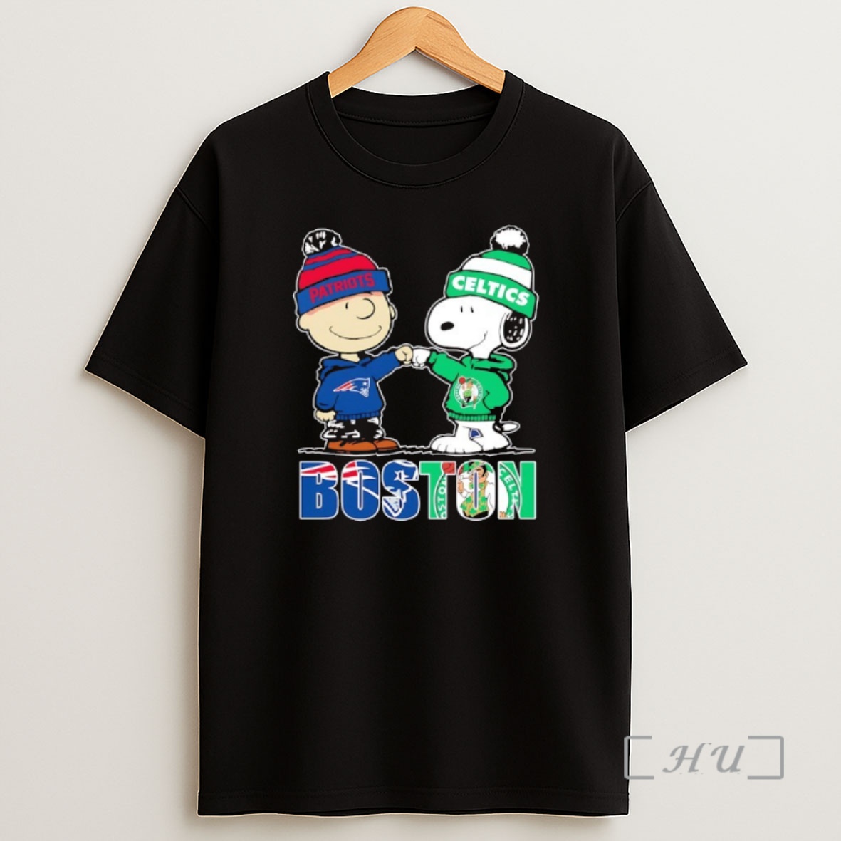 Officials The Boston Fist Bump Charlie Brown New England Patriots And Snoopy Boston Celtics Premium Shirt Sweatshirt Tee