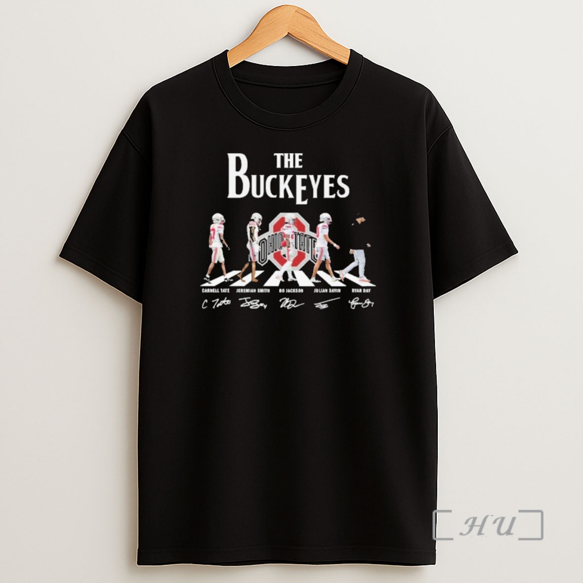 Officials The Buckeyes Team Player Abbey Road Signature Premium Shirt Sweatshirt Tee