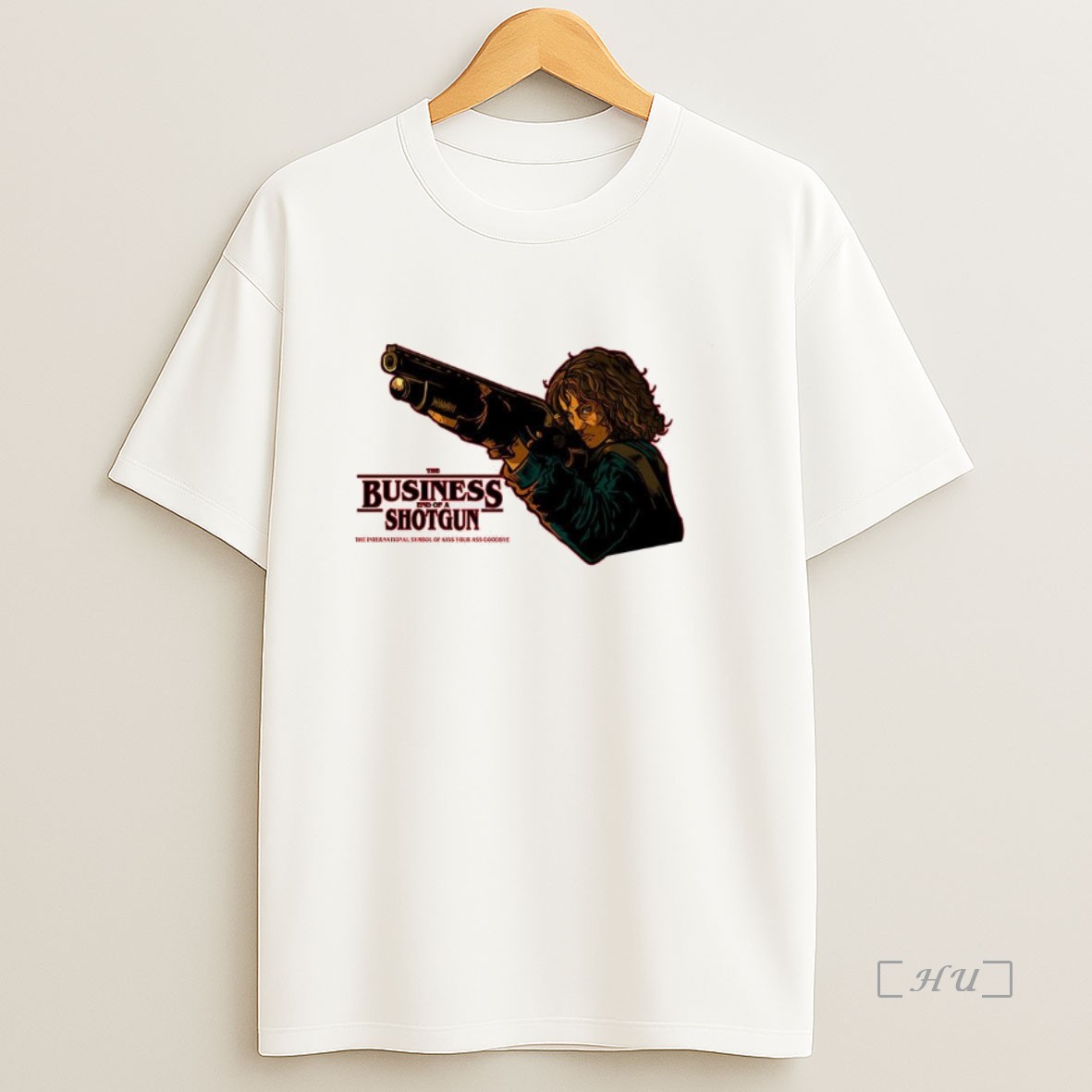 Officials The Business End Of A Shotgun The International Symbol Of Kiss Your Ass Goodbye Premium Shirt Sweatshirt Tee