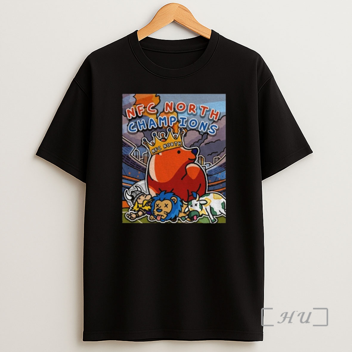 Officials The Chicago Bears Are The Kings Of The North Art Shirt Sweatshirt Tee