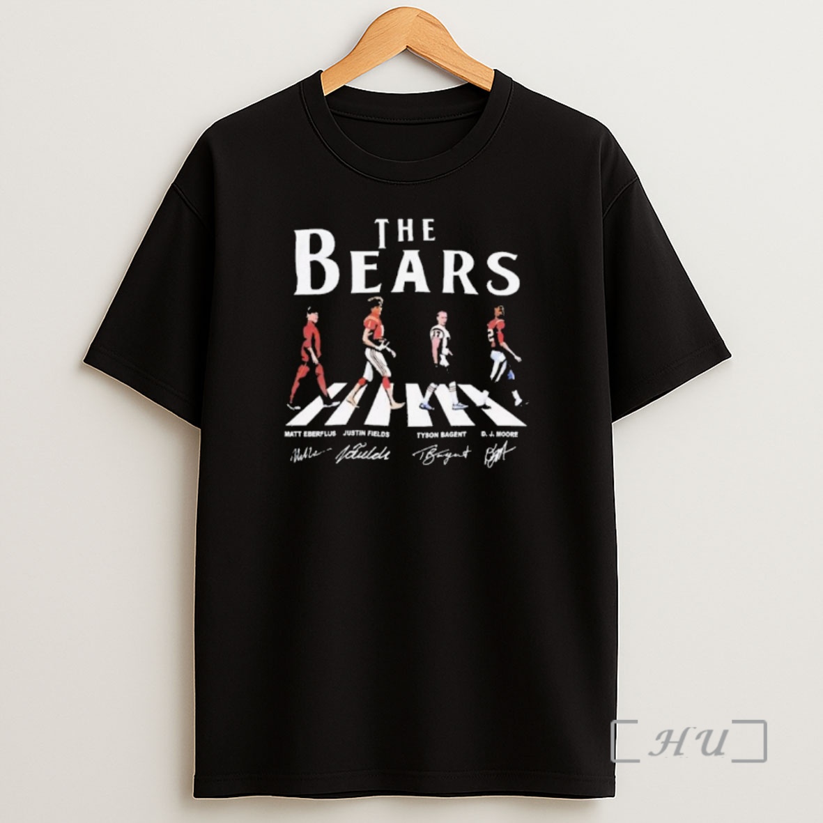 Officials The Chicago Bears Football Legend Abbey Road Signatures Shirt Sweatshirt Tee