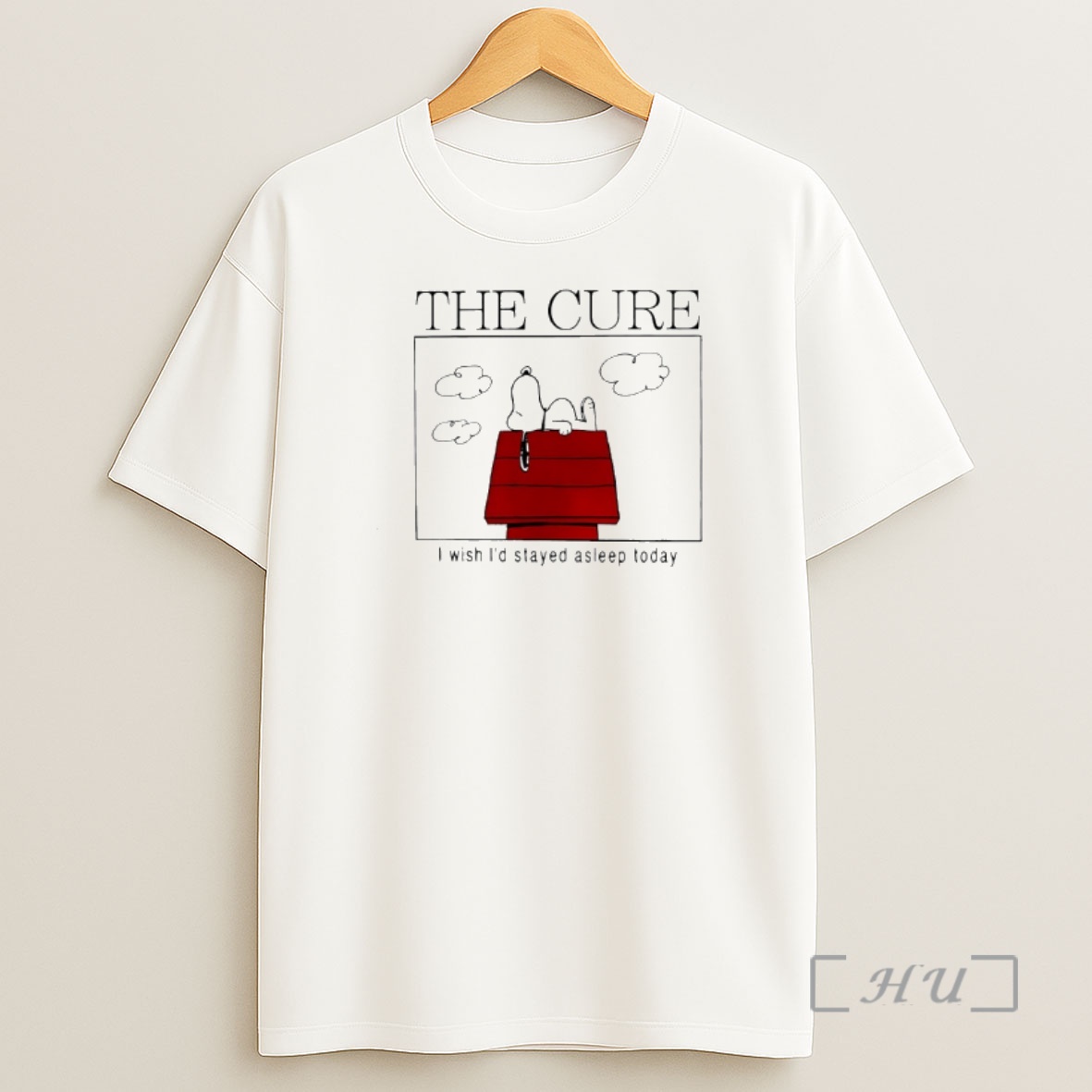 Officials The Cure Snoopy I Wish Id Stayed Asleep Today Shirt Sweatshirt Tee
