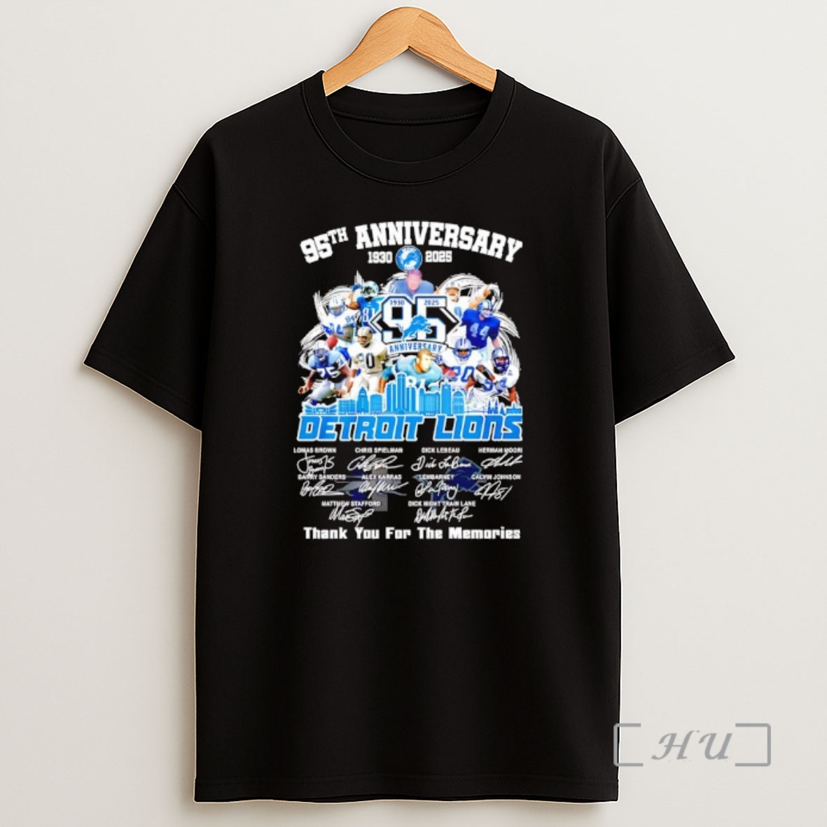 Officials The Detroit Lions 95th Anniversary Shirt Sweatshirt Tee