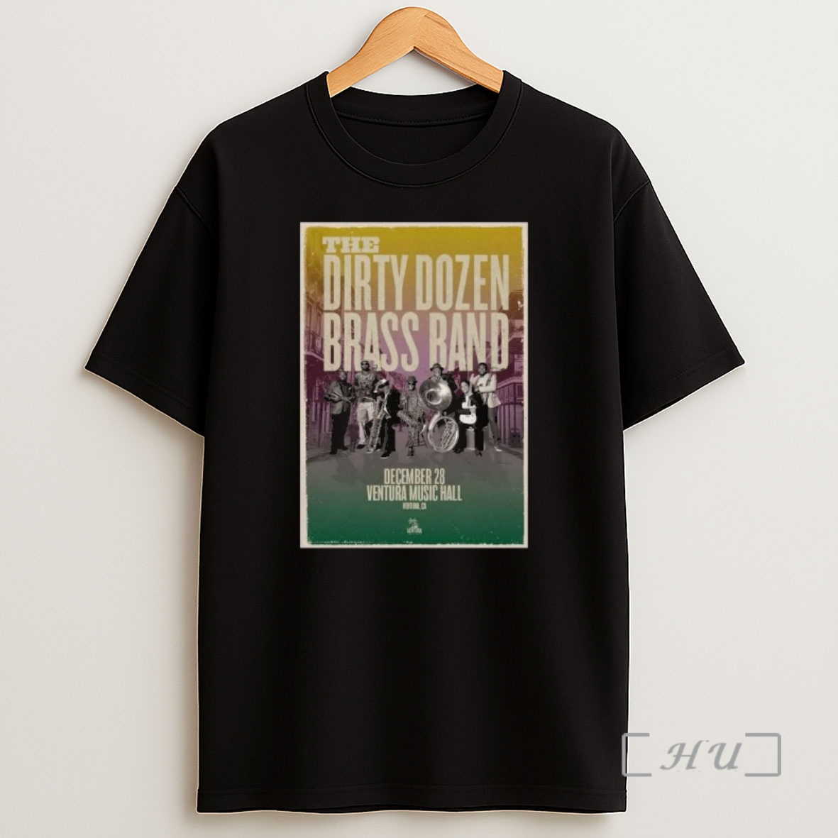 Officials The Dirty Dozen Brass Band December 28 2025 Ventura Ca Shirt Sweatshirt Tee