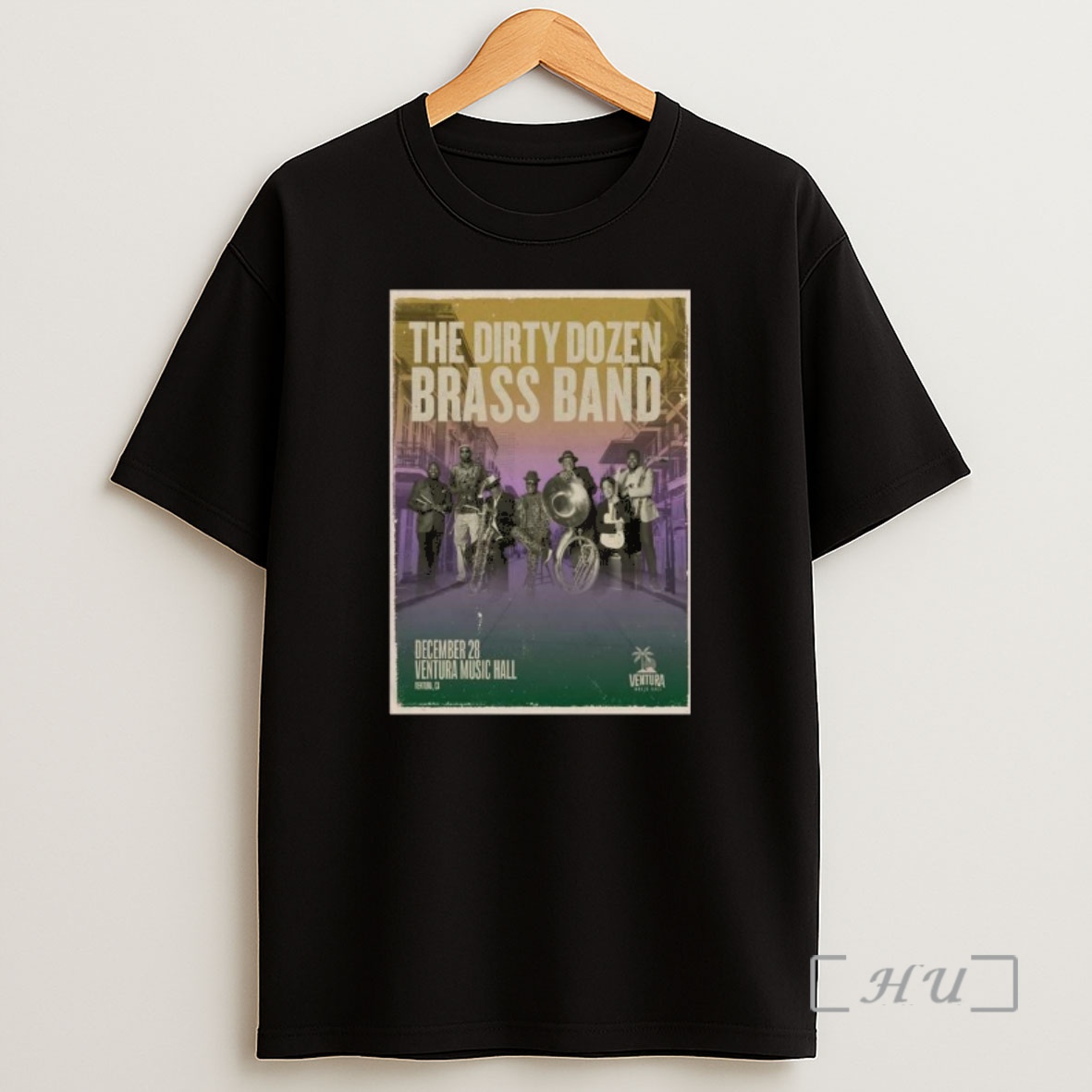 Officials The Dirty Dozen Brass Band In Ventura Ca On December 28 2025 Shirt Sweatshirt Tee