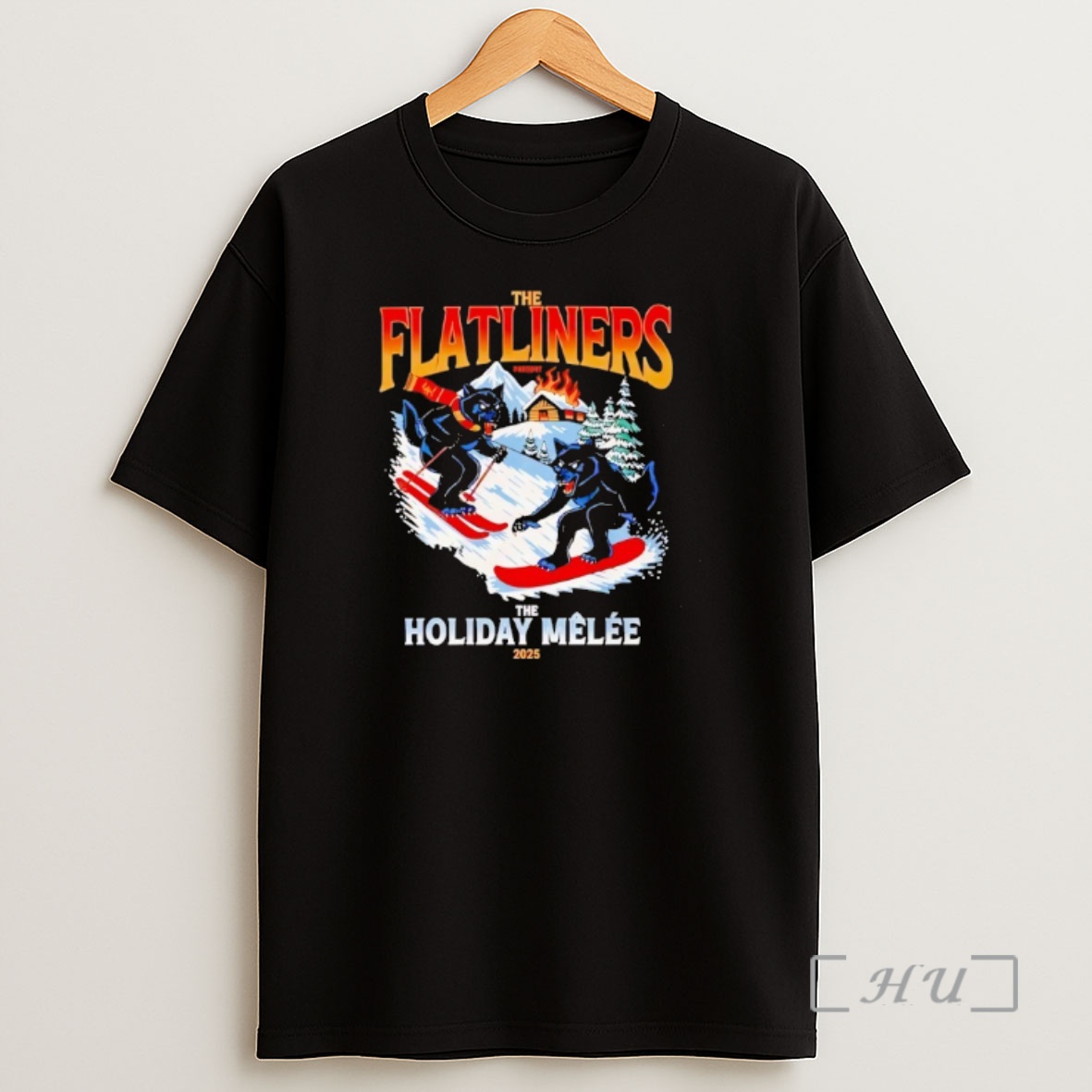 Officials The Flatliners The Holiday Melee 2025 Wolf Shirt Sweatshirt Tee