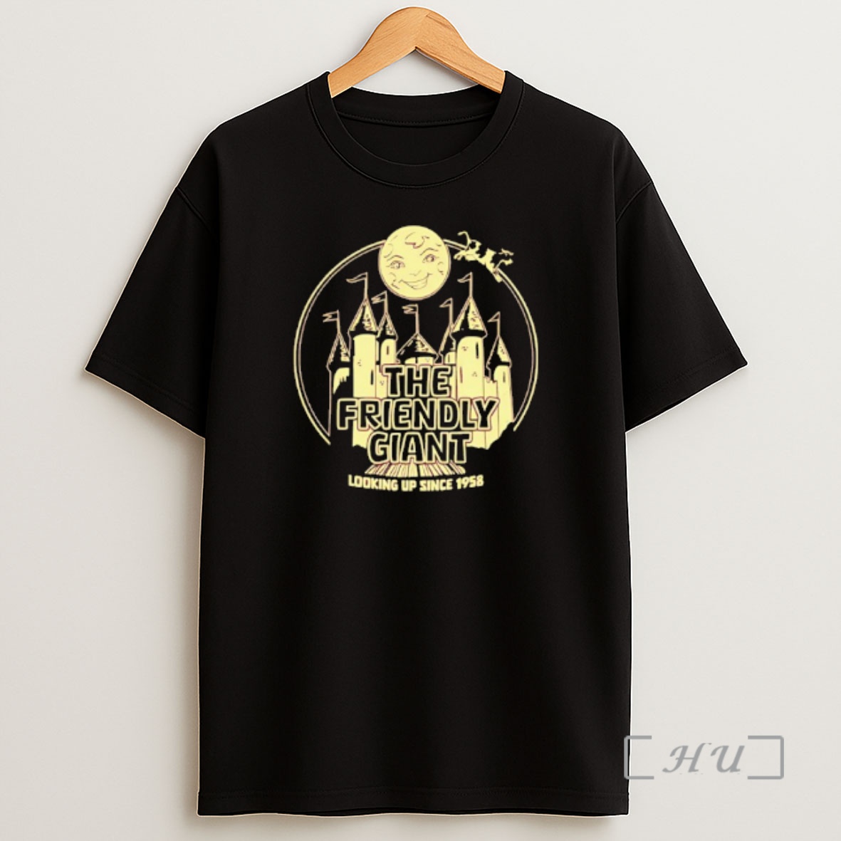Officials The Friendly Giant Looking Up Since 1958 Graphic Premium Shirt Sweatshirt Tee