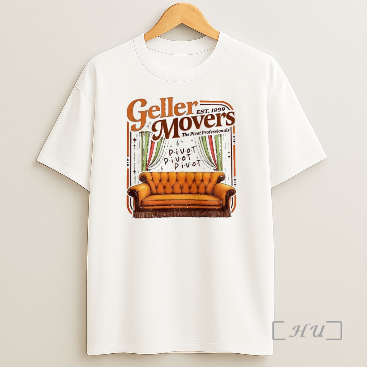 Officials The Friends The Pivot Geller Movers Est 1999 Sofa Premium Shirt Sweatshirt Tee