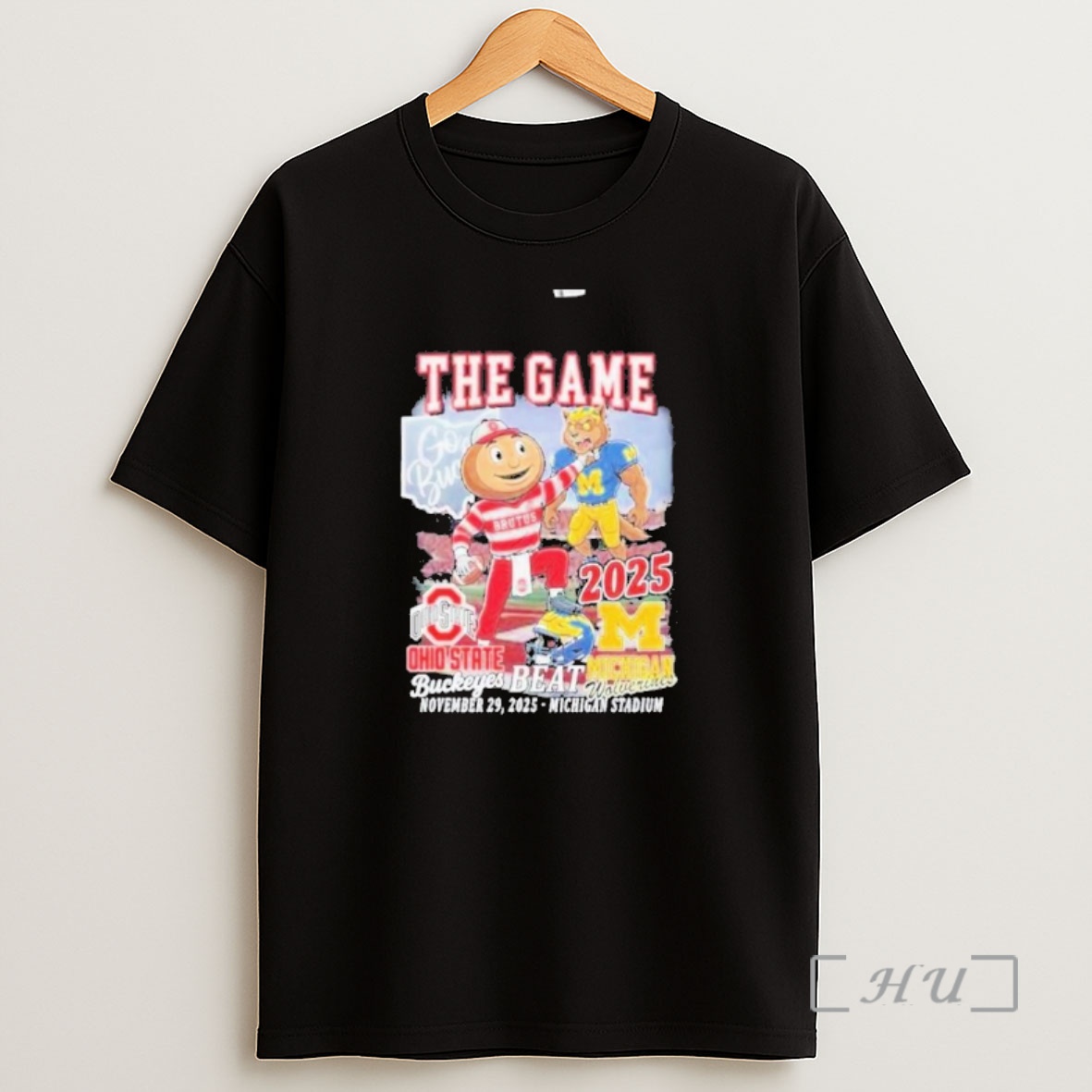 Officials The Game Mascot Ohio State Buckeyes Beat Michigan Wolverine 2025 Premium Shirt Sweatshirt Tee
