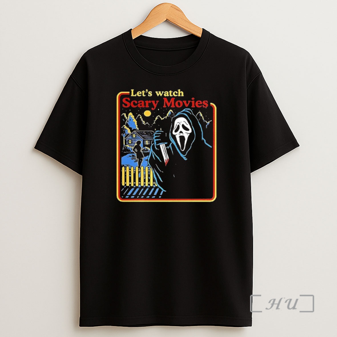 Officials The Ghostface Scream 1996 Lets Watch Scary Movies Retro Shirt Sweatshirt Tee