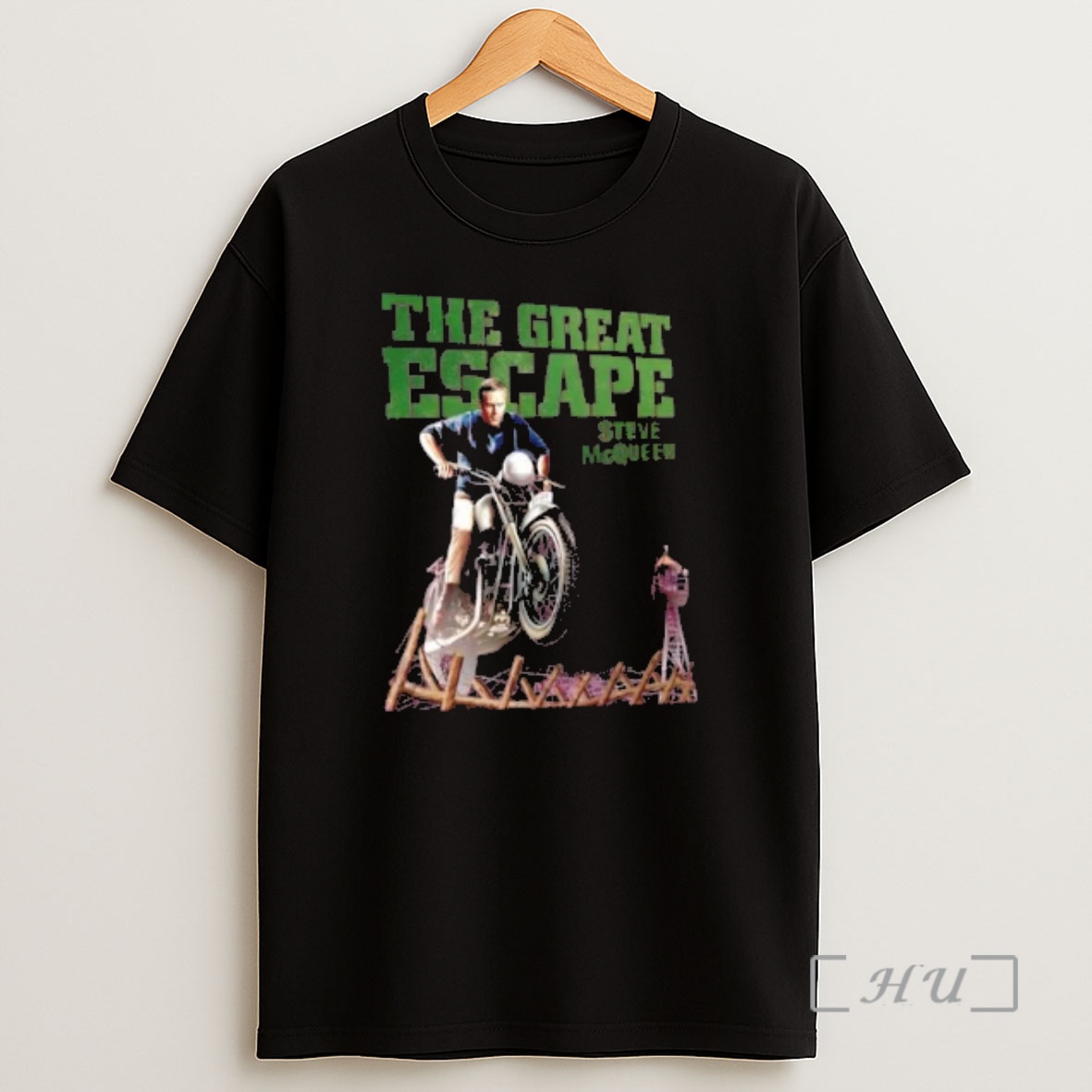 Officials The Great Escape Steve Mcqueen Motorcycle Shirt Sweatshirt Tee