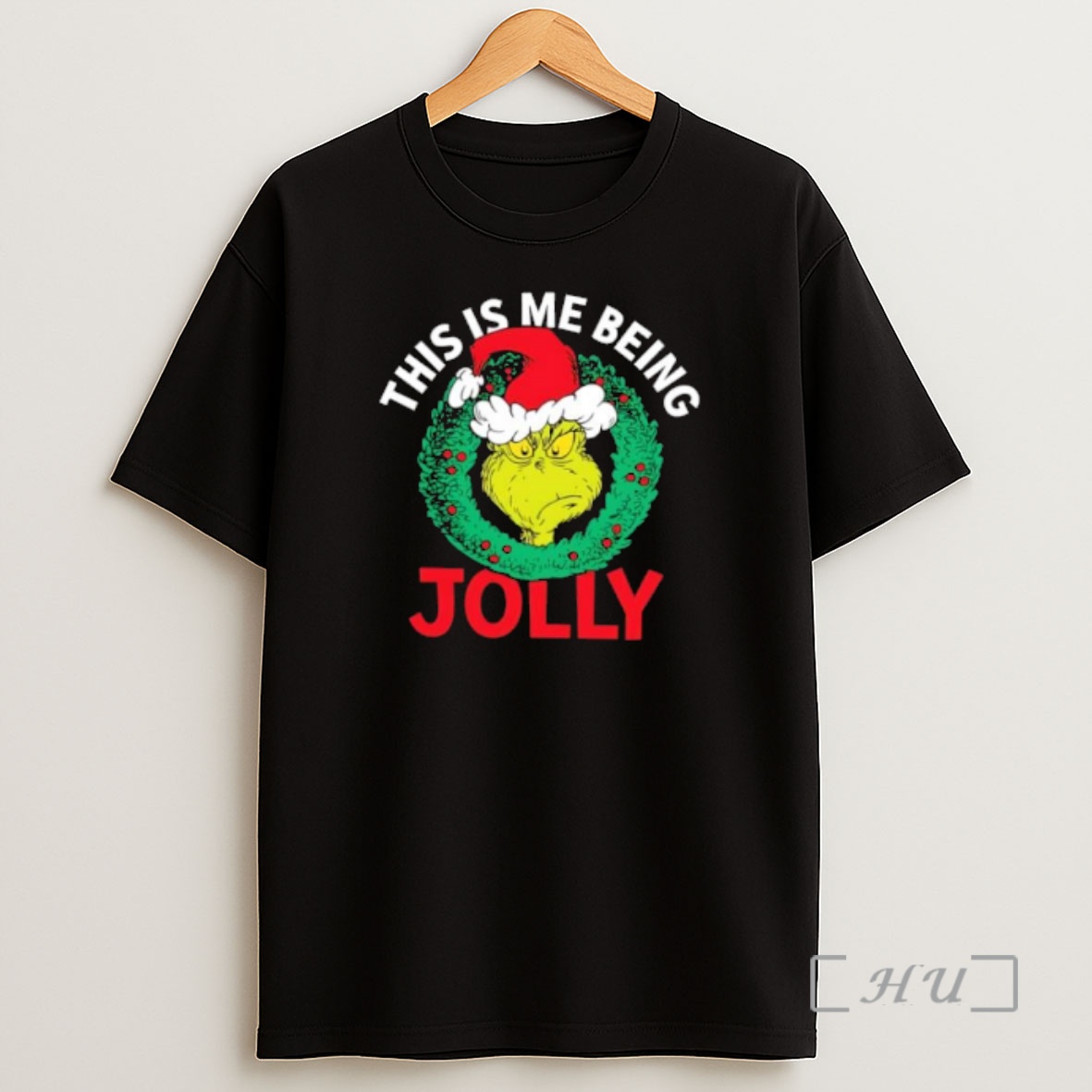 Officials The Grinch This Is Me Being Jolly Christmas Stylish Premium Shirt Sweatshirt Tee