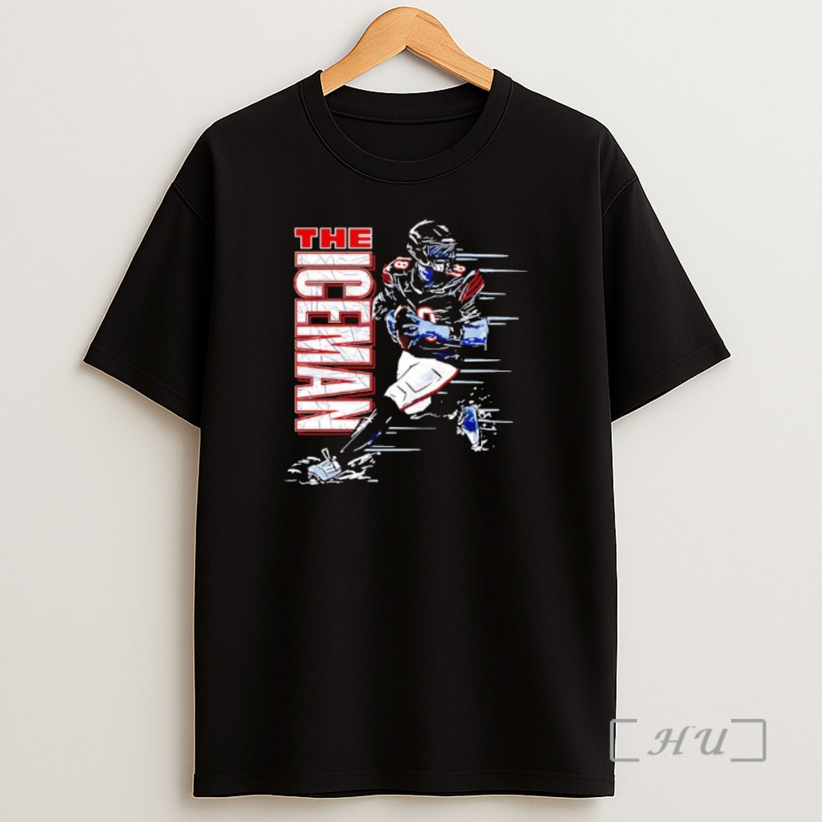 Officials The Iceman Chicago Bear Player Graphic Shirt Sweatshirt Tee