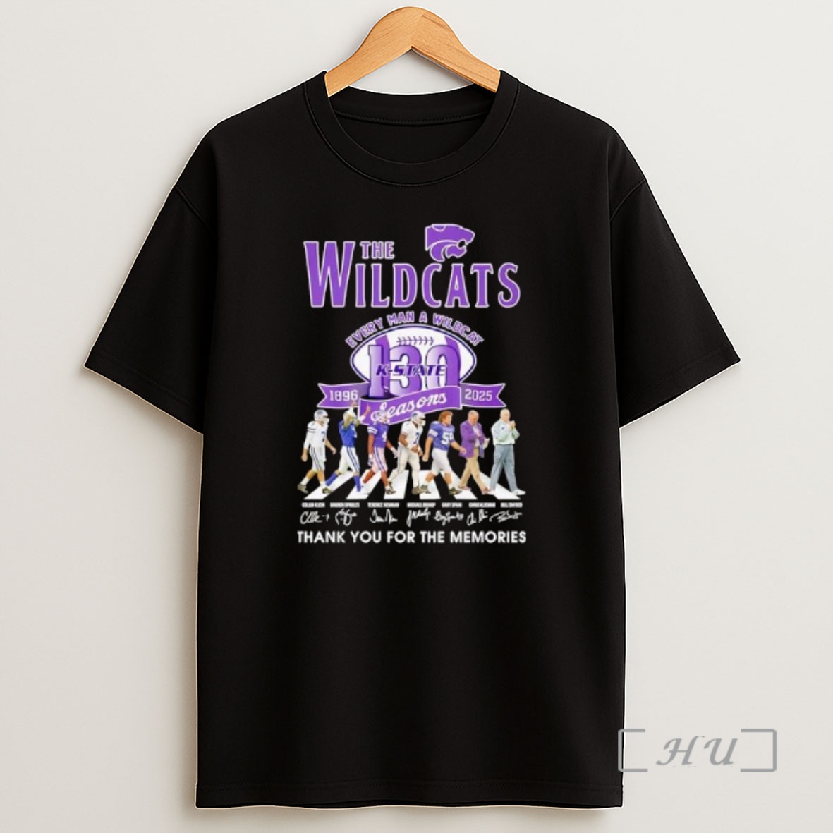 Officials The Kansas State Wildcats 130 Seasons 1896 2026 Thank You For The Memories Signature Ornaments Shirt Sweatshirt Tee