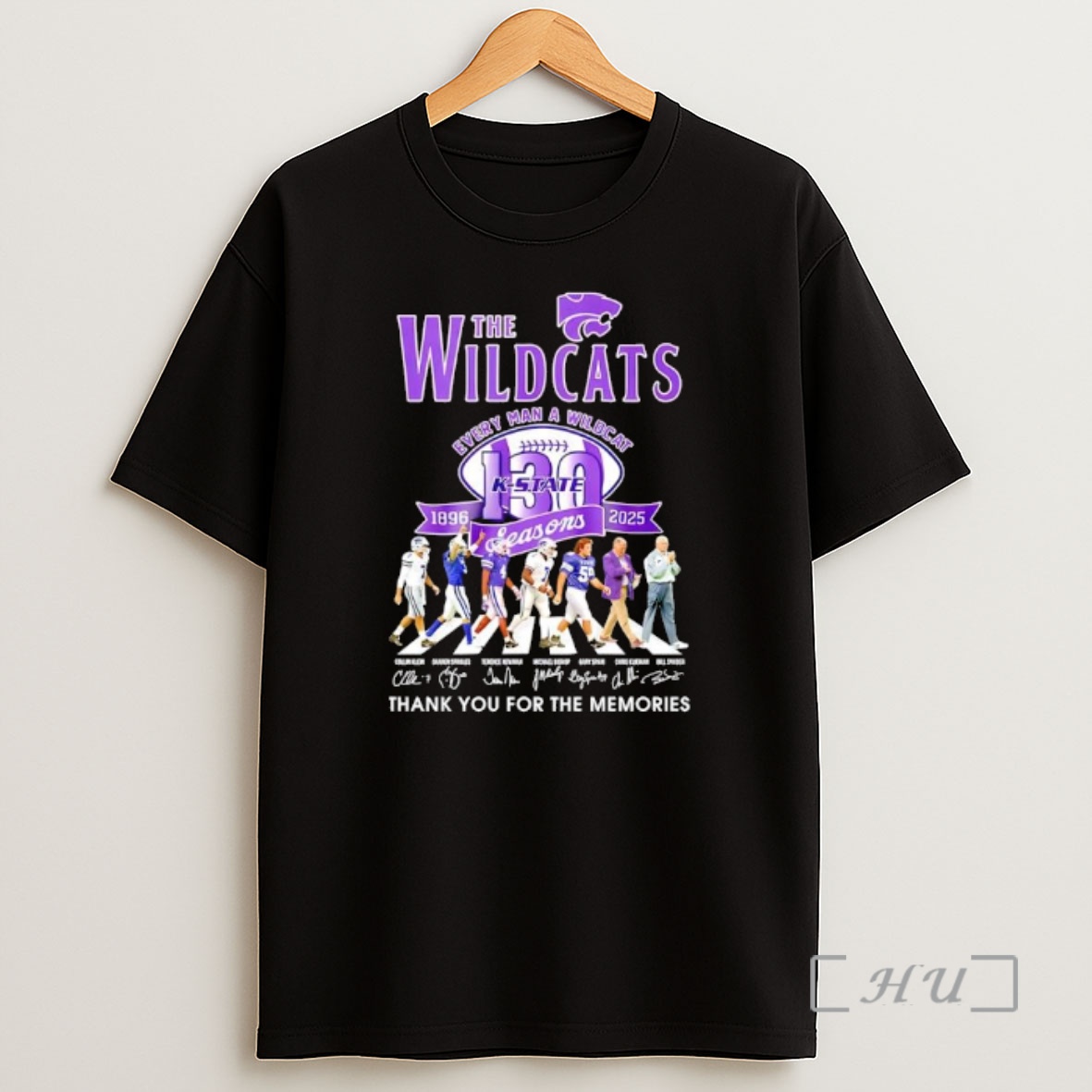 Officials The Kansas State Wildcats Every Man A Wildcat 1896 2025 Signatures Seasons Shirt Sweatshirt Tee