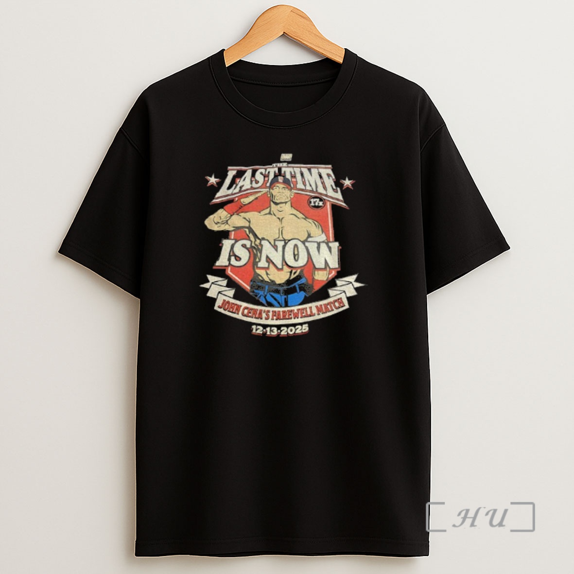 Officials The Last Time Is Now John Cenas Farewell Match 12 13 2025 Shirt Sweatshirt Tee