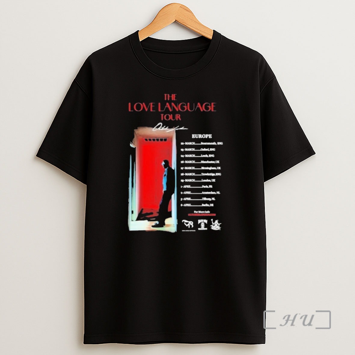 Officials The Love Language October London Tour Europe 2026 Shirt Sweatshirt Tee