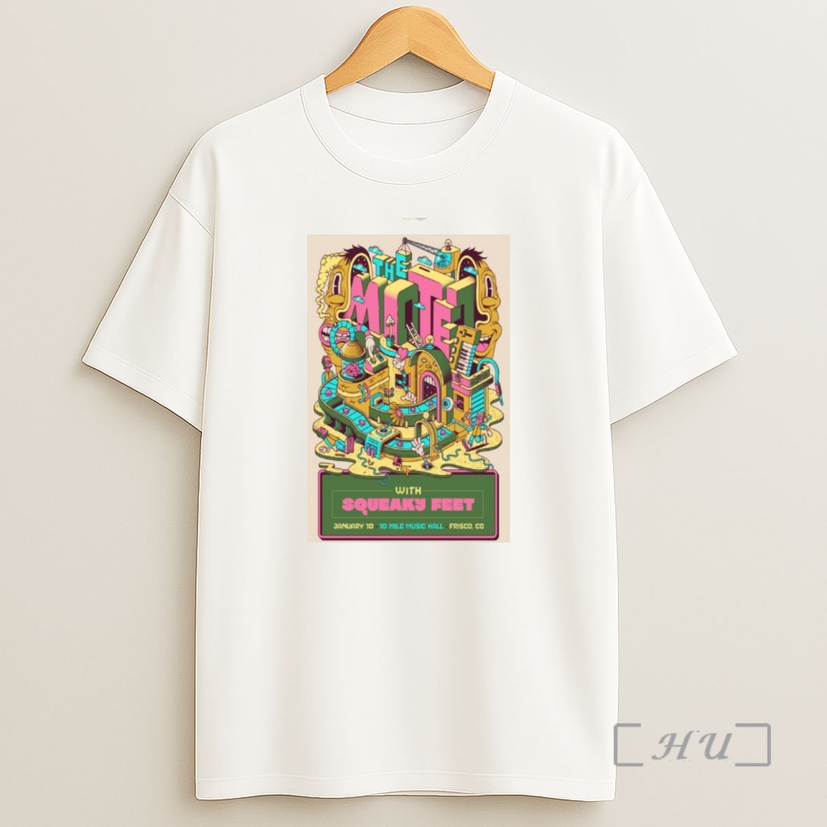 Officials The Motet Frisco Colorado January 10 2026 Shirt Sweatshirt Tee