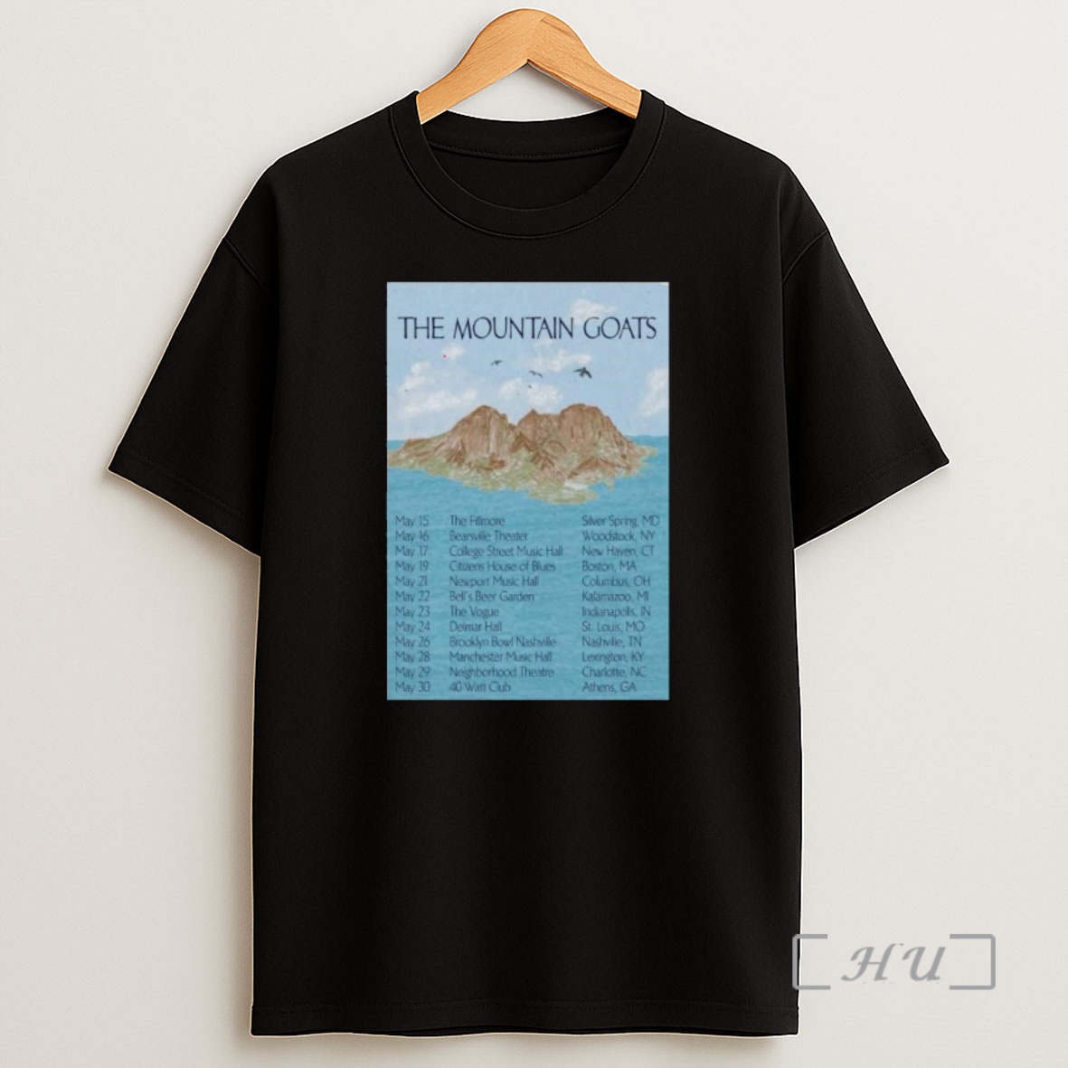 Officials The Mountain Goats May 2026 Shows Shirt Sweatshirt Tee