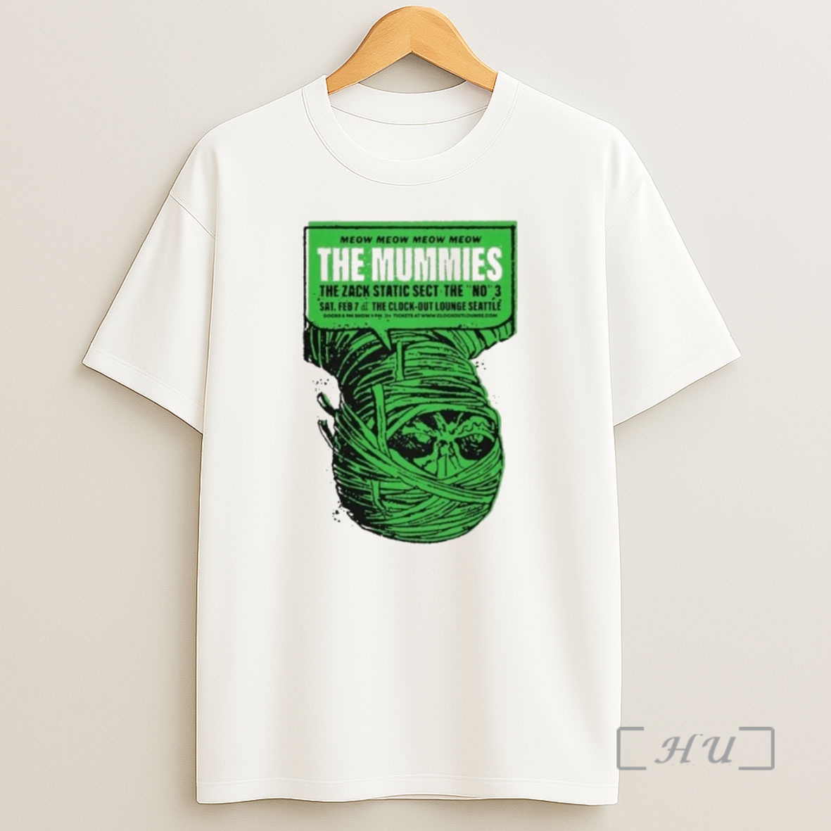 Officials The Mummies February 7 2026 At Clock Out Lounge In Seattle Wa Shirt Sweatshirt Tee