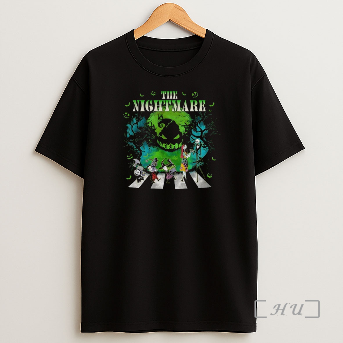 Officials The Nightmare Before Christmas Trick Or Treat Abbey Road Shirt Sweatshirt Tee