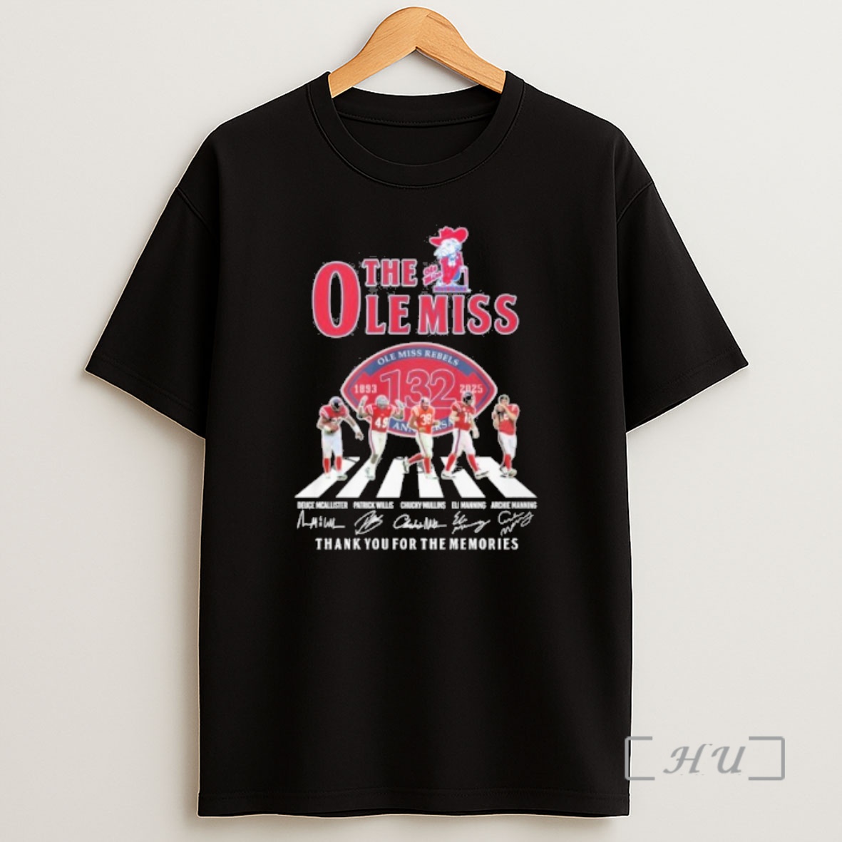 Officials The Ole Miss Rebels Abbey Road 132th Anniversary 1893 2025 Shirt Sweatshirt Tee
