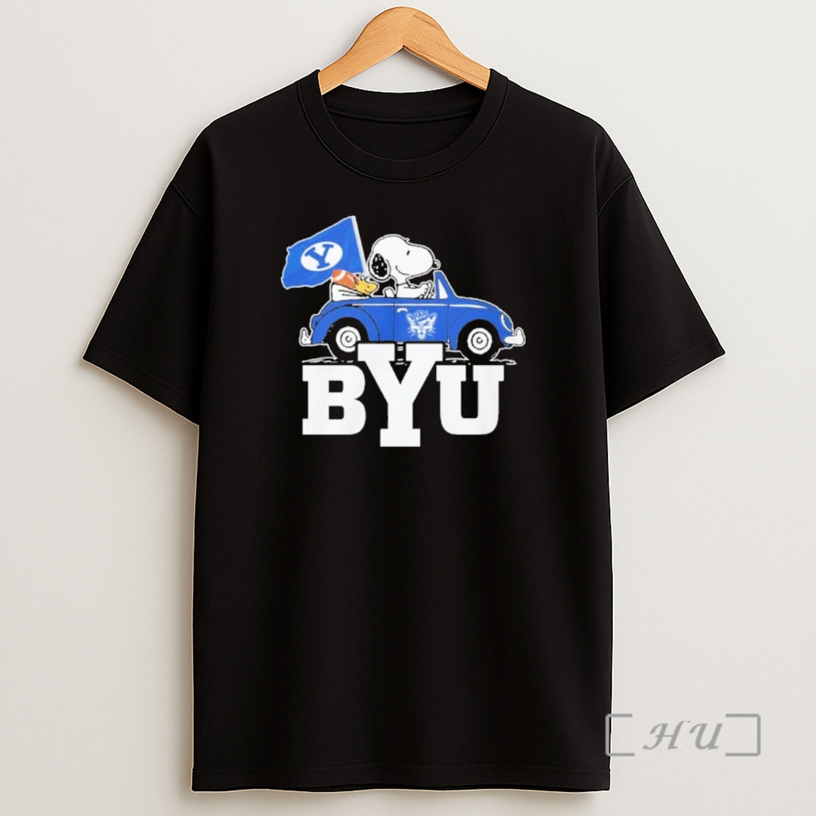 Officials The Peanuts Driving Car X Byu Cougars Shirt Sweatshirt Tee