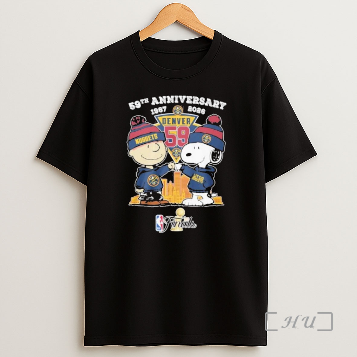 Officials The Peanuts Fist Bump X Denver Nuggets 59th Anniversary 1967 2026 Shirt Sweatshirt Tee