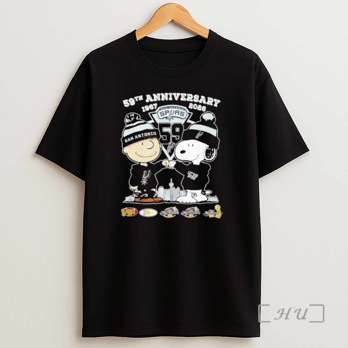 Officials The Peanuts Fist Bump X San Antonio Spurs 59th Anniversary 1967 2026 Shirt Sweatshirt Tee
