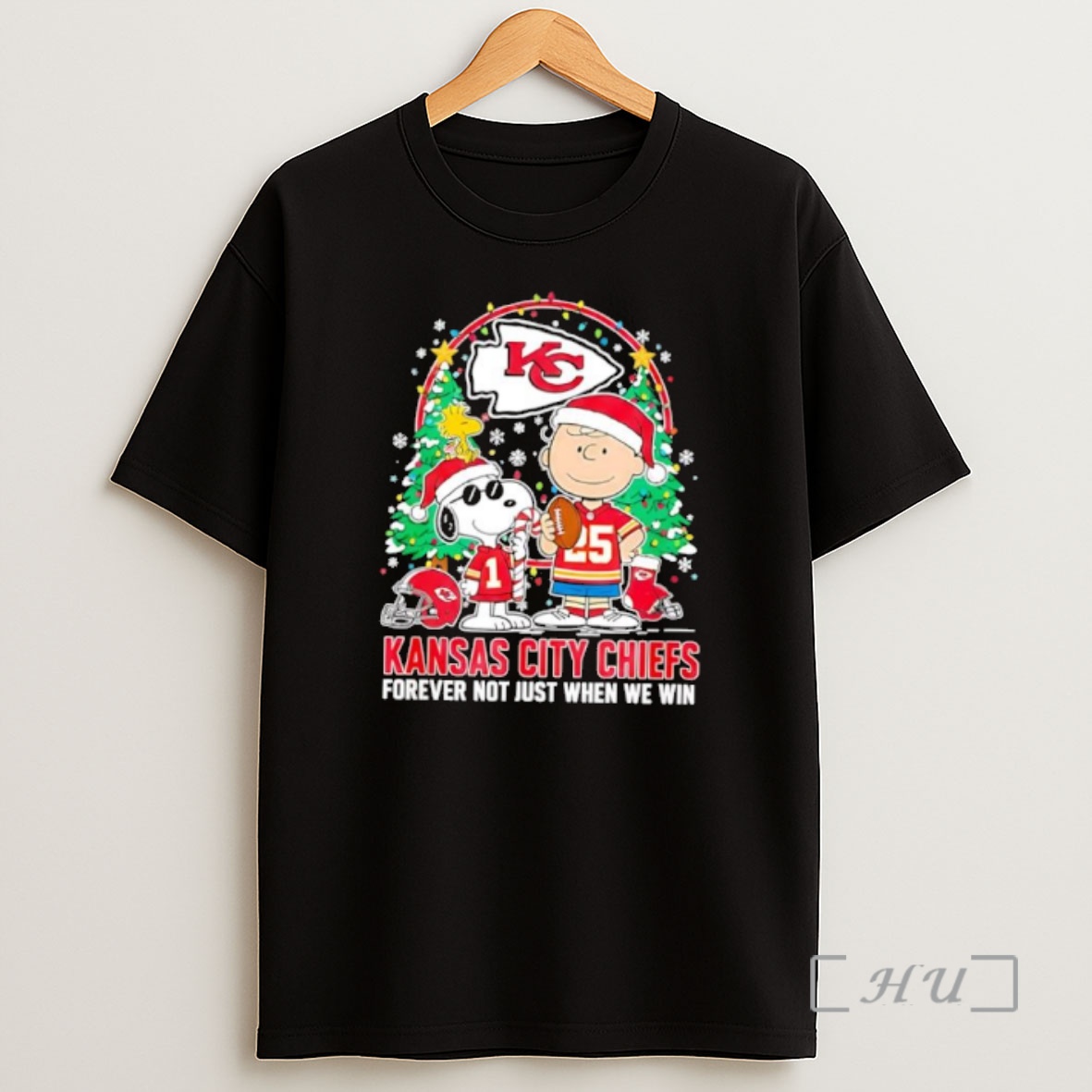 Officials The Peanuts Snoopy Christmas Kansas City Chiefs Forever Not Just When We Win Shirt Sweatshirt Tee