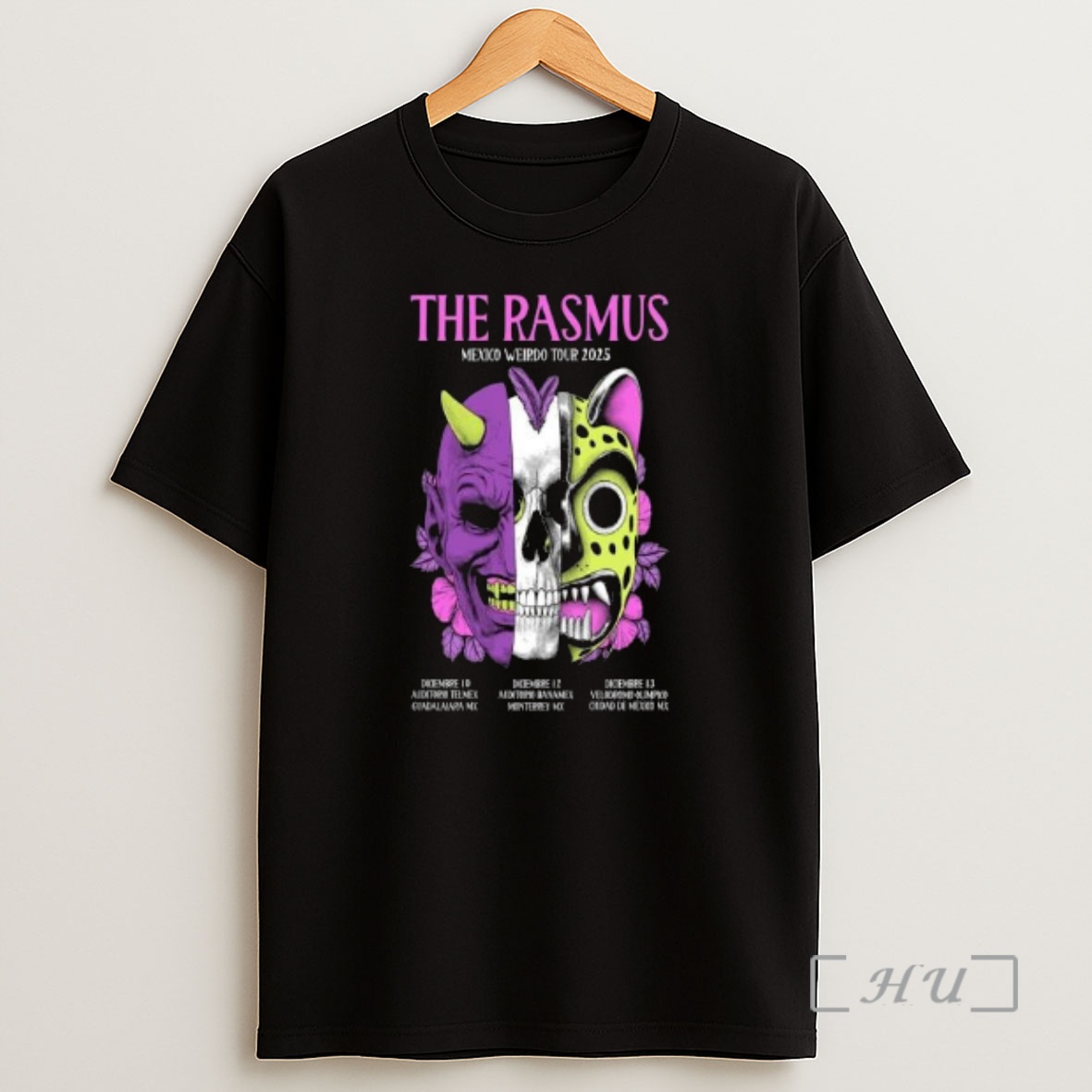 Officials The Rasmus Mexico Weirdo December 2025 Tour Circle Black Premium Shirt Sweatshirt Tee