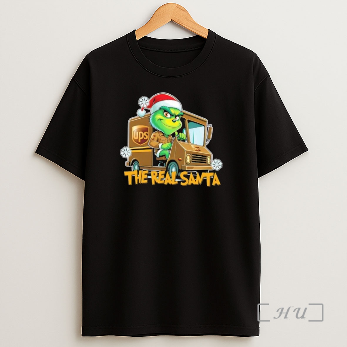 Officials The Real Santa Funny Christmas Carrier Grinch Premium Shirt Sweatshirt Tee
