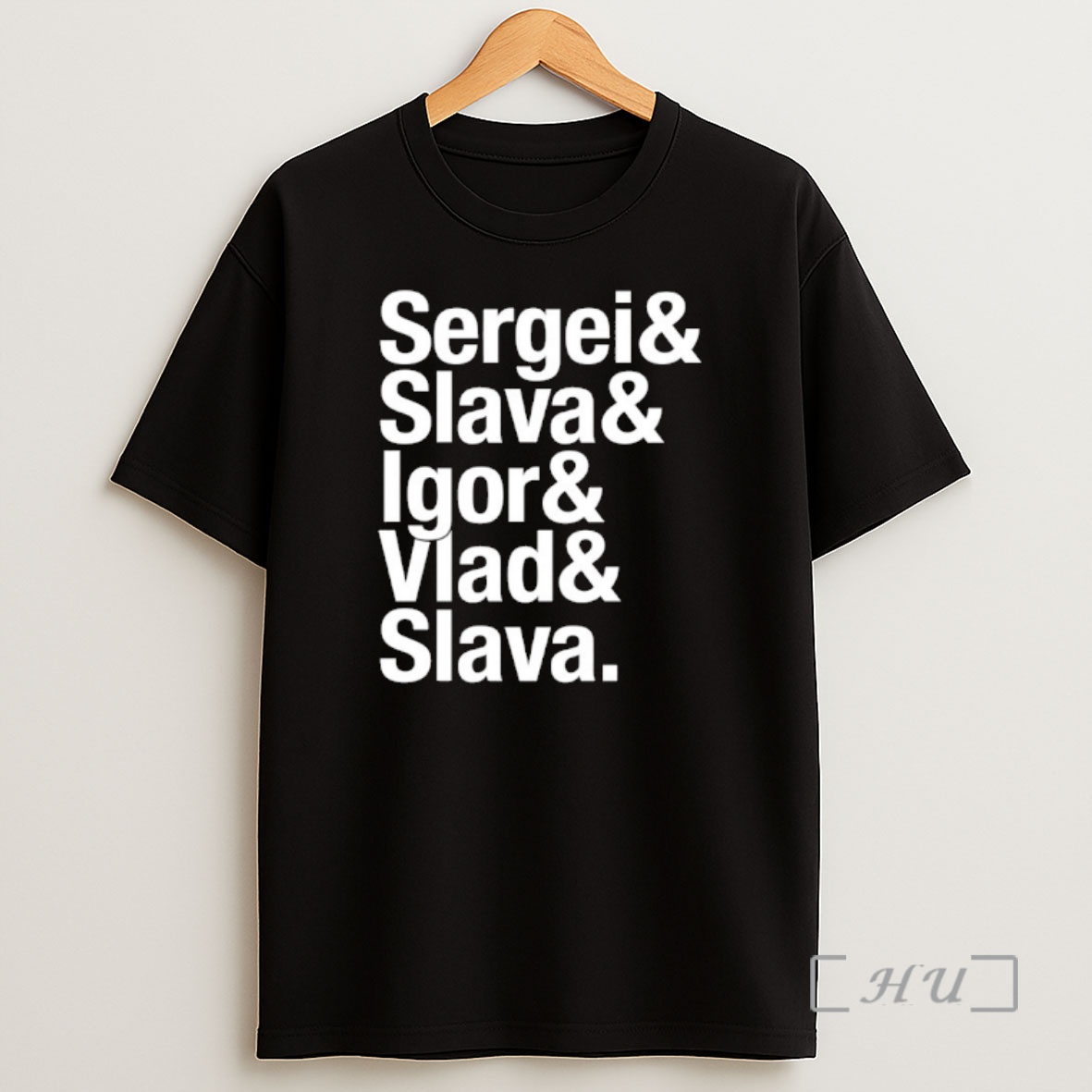 Officials The Russian Five Ampersand And Detroit Hockey Sergei Slava Igor Vlad And Slavas Shirt Sweatshirt Tee