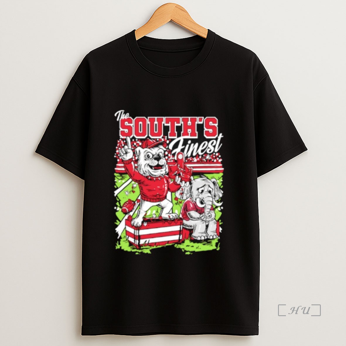 Officials The Souths Finest Georgia Bulldogs Win Alabama Crimson Tide Premium Shirt Sweatshirt Tee