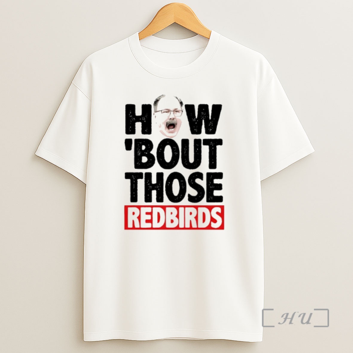 Officials The Spack Stache How Bout Those Redbirds Shirt Sweatshirt Tee