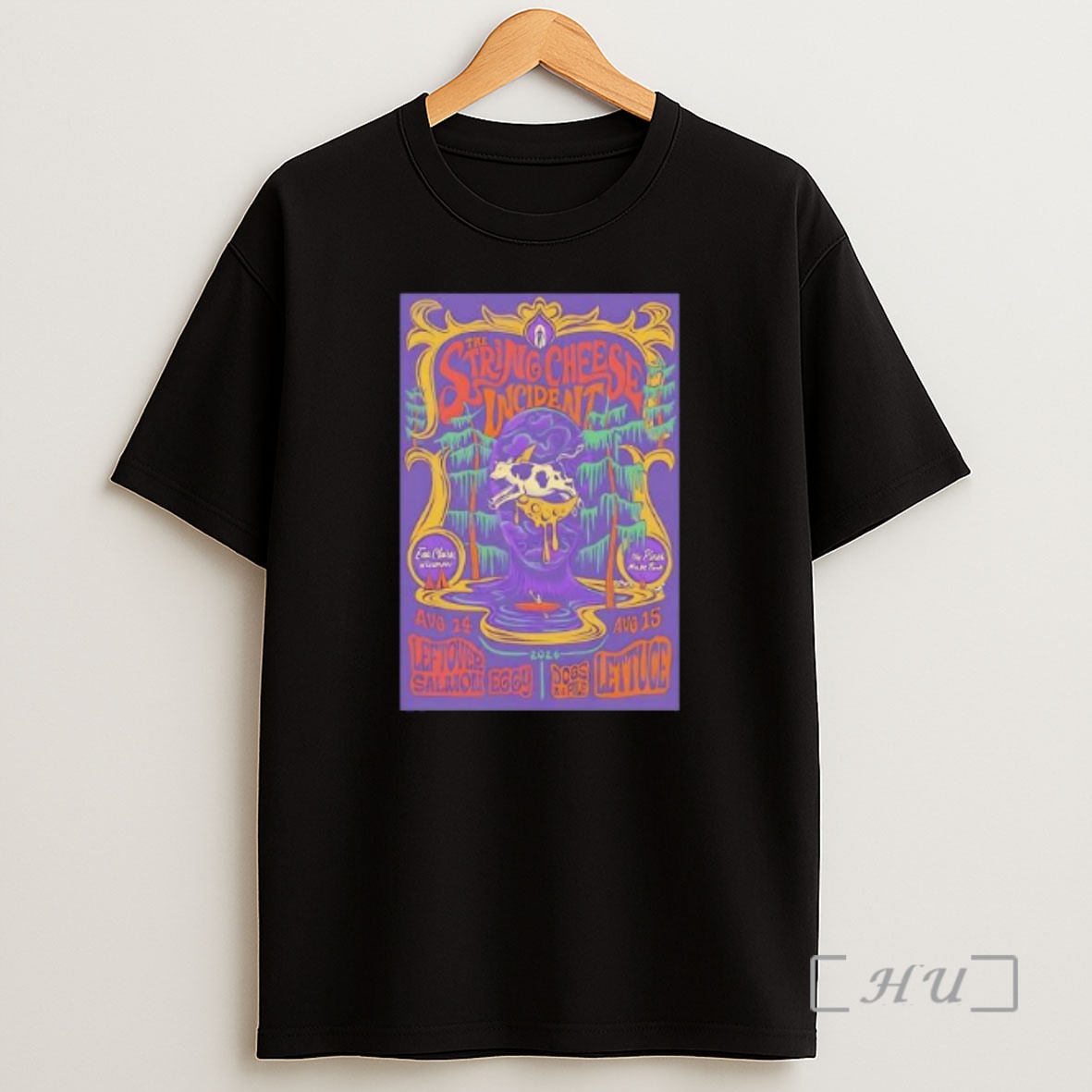 Officials The String Cheese Incident Aug 14 15 2026 The Pines Music Park In Eau Claire Wi Shirt Sweatshirt Tee