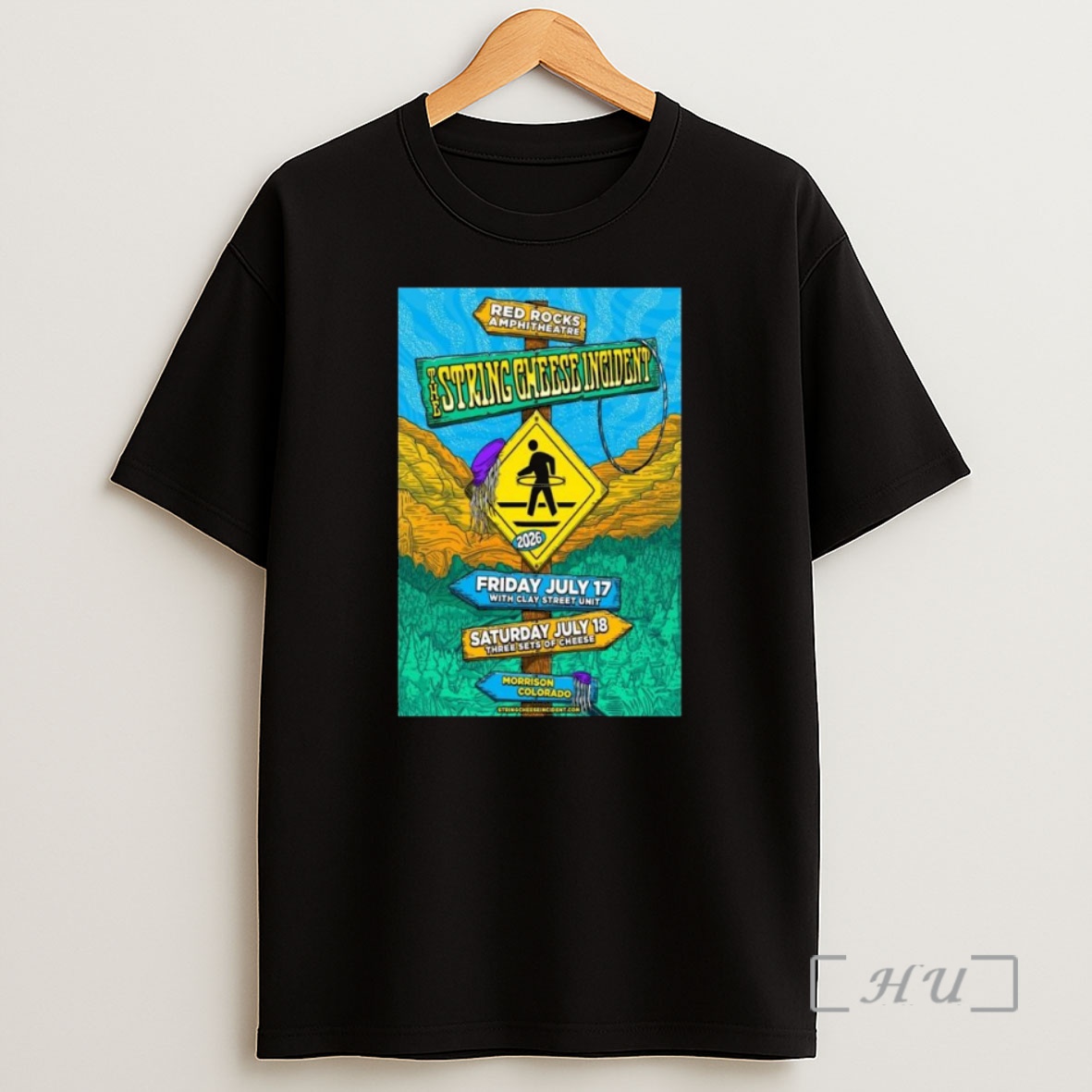 Officials The String Cheese Incident July 17 18 2026 Morrison Tour Shirt Sweatshirt Tee